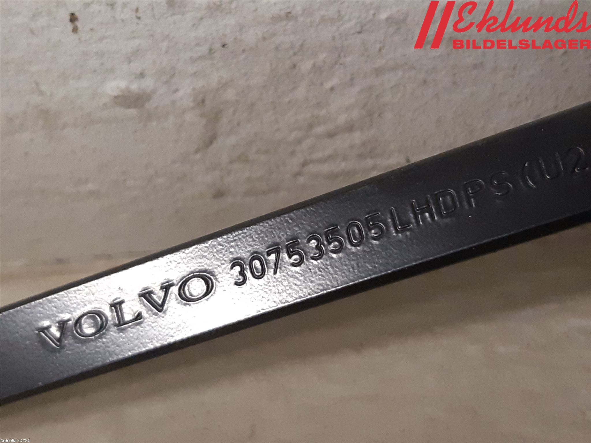 Volvo V60 CROSS COUNTRY 16-18 Torkararm Armar Vindruta