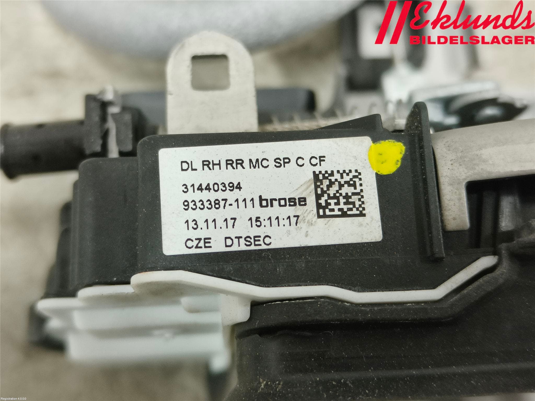 Volvo V40 12-19 Låskista-Dörrlås