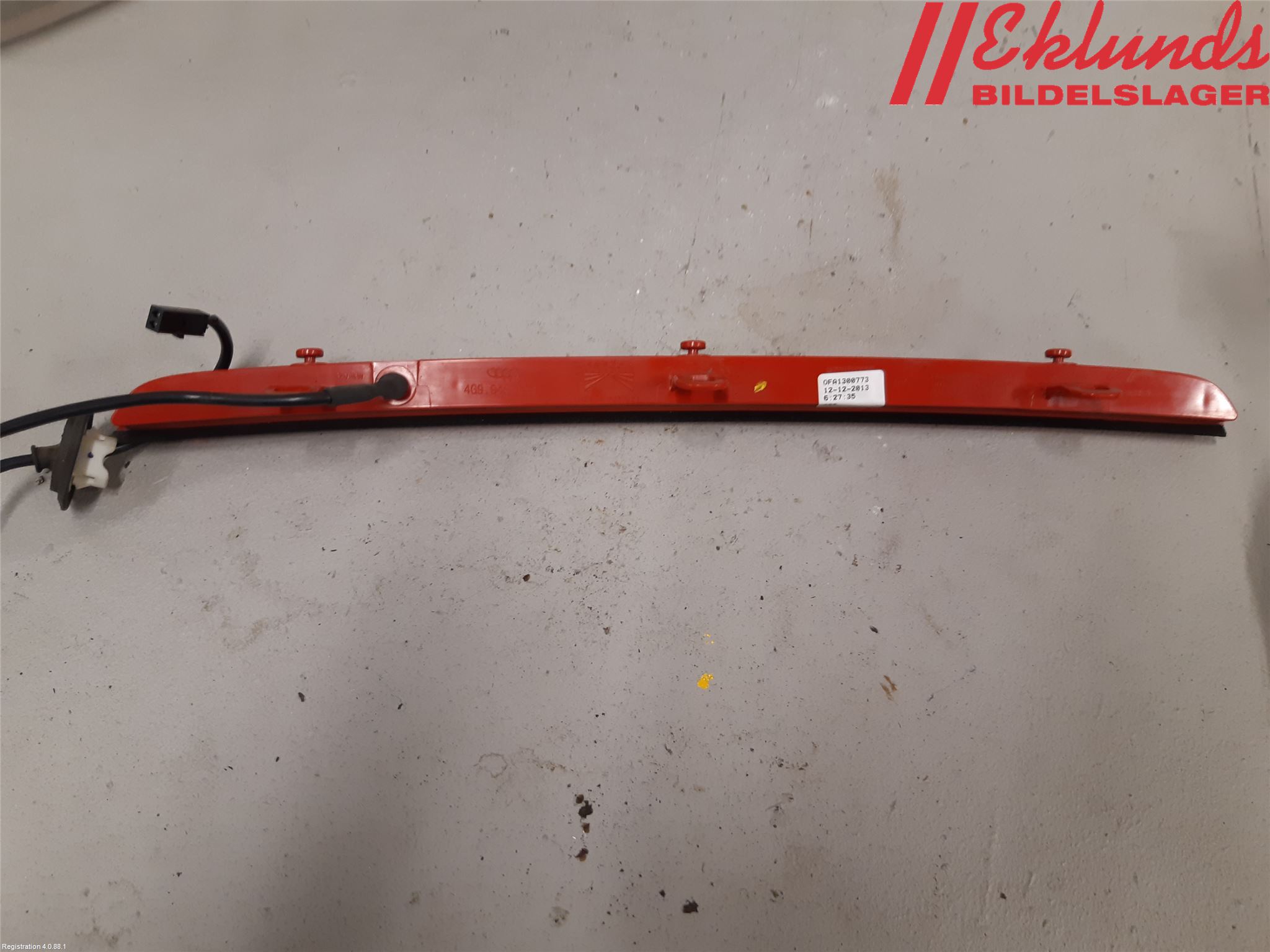 Audi A6/S6 4G 11-18 Bromsljus Bakruta