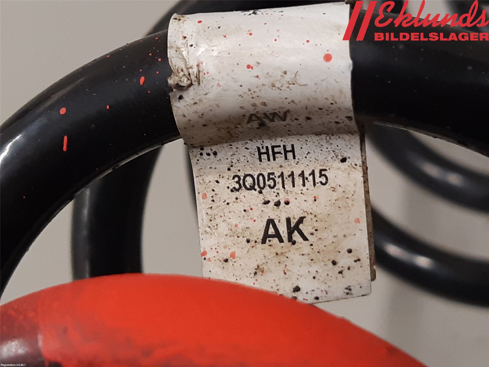 Volkswagen VW PASSAT 15-19 Fjäder Bak