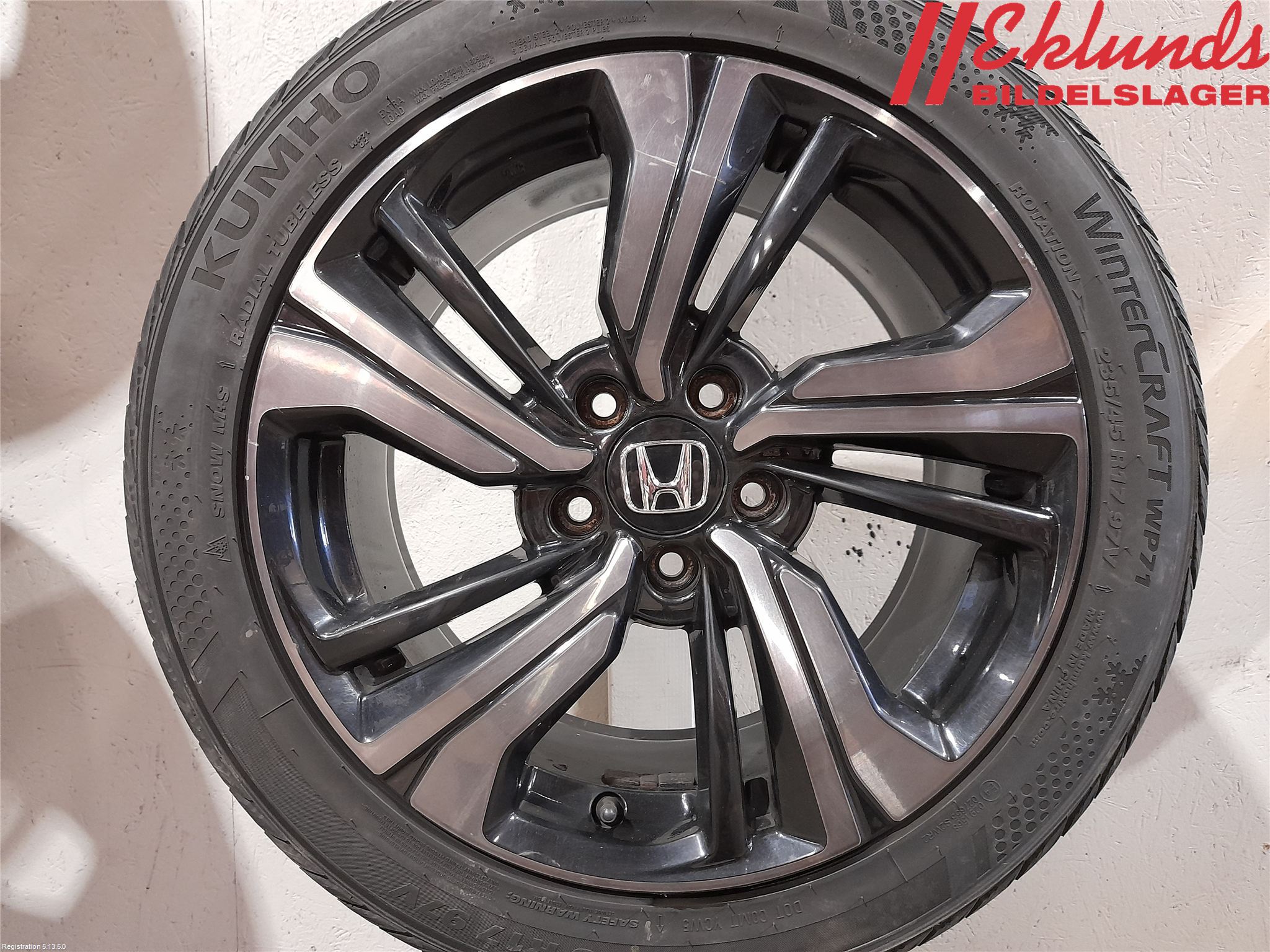 Honda CIVIC 17-22 Vinterdäck Alumfälg 4St