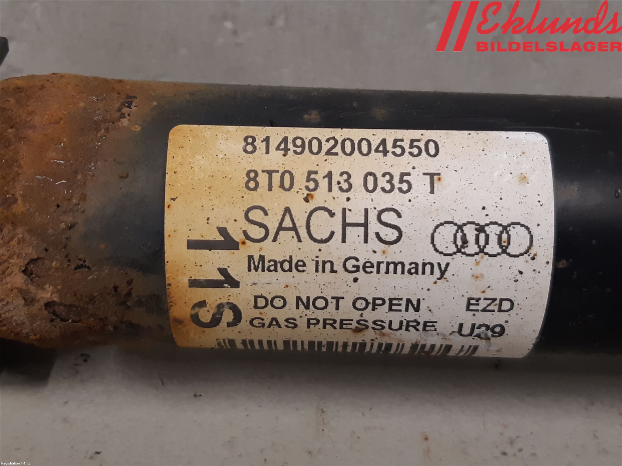 Audi A5 07-16 Stötdämpare Bak