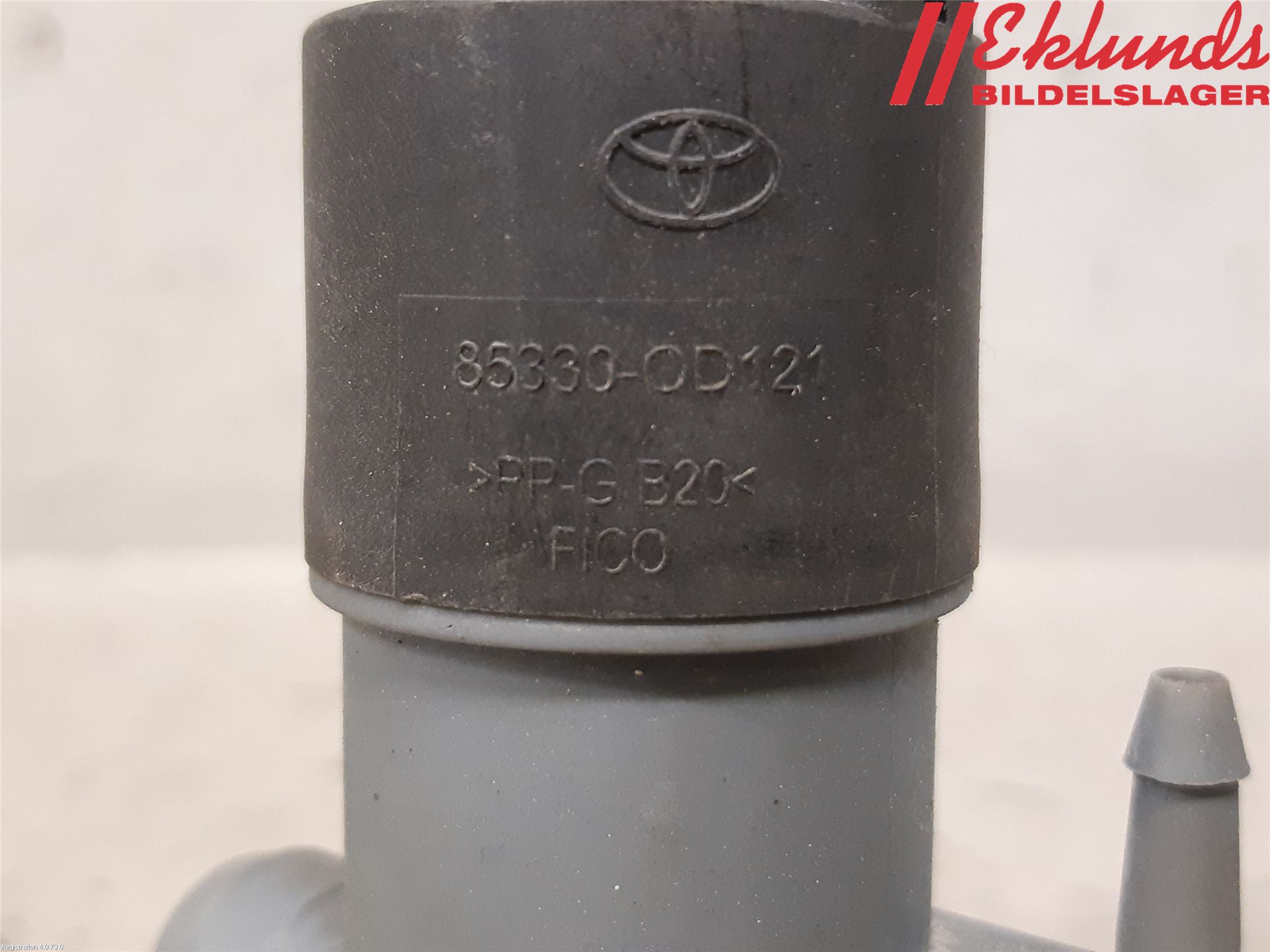 Toyota YARIS XP130 15-20 Spolarpump Vindruta