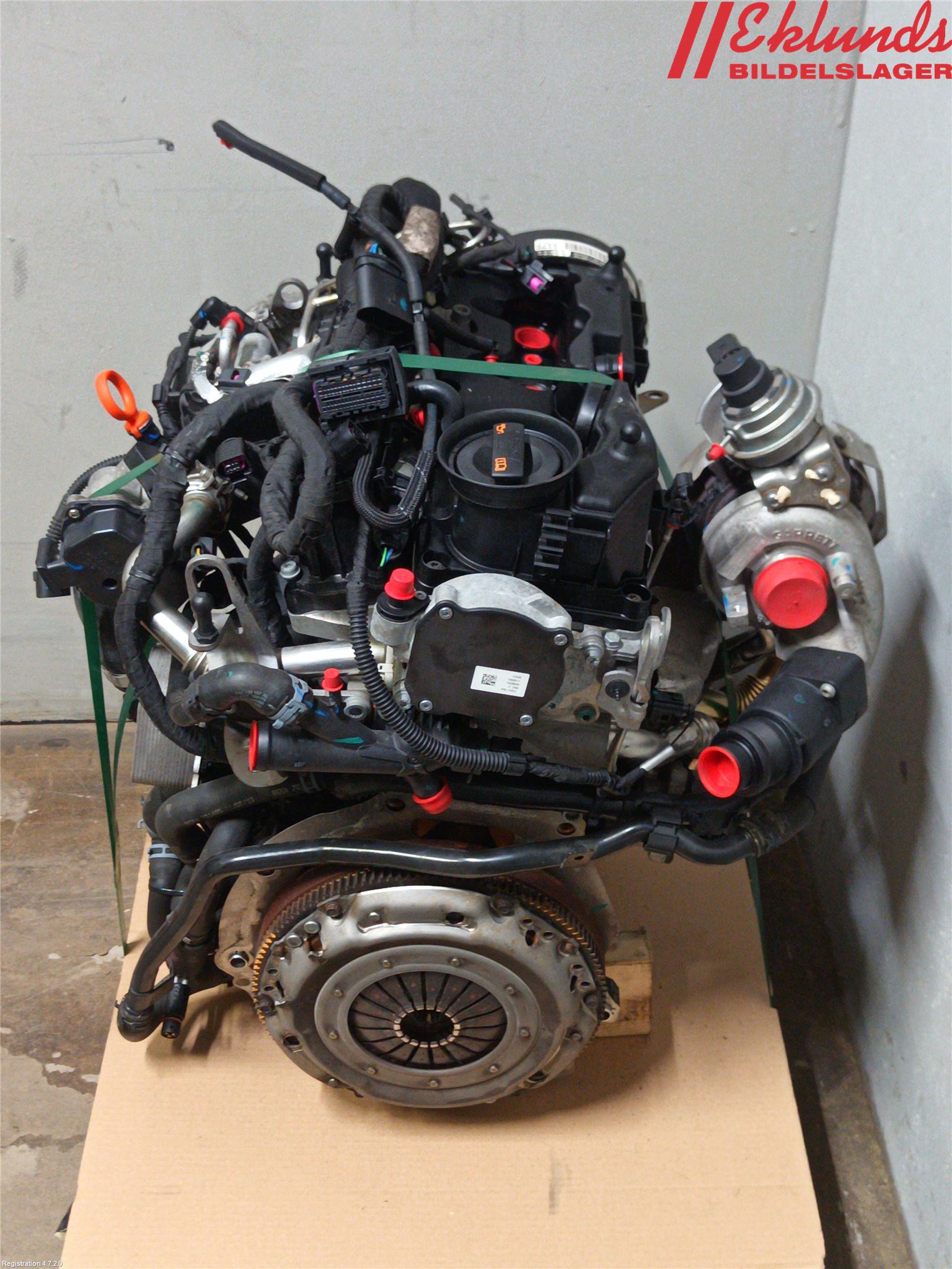 Volkswagen VW GOLF VI 09-13 Motor Diesel