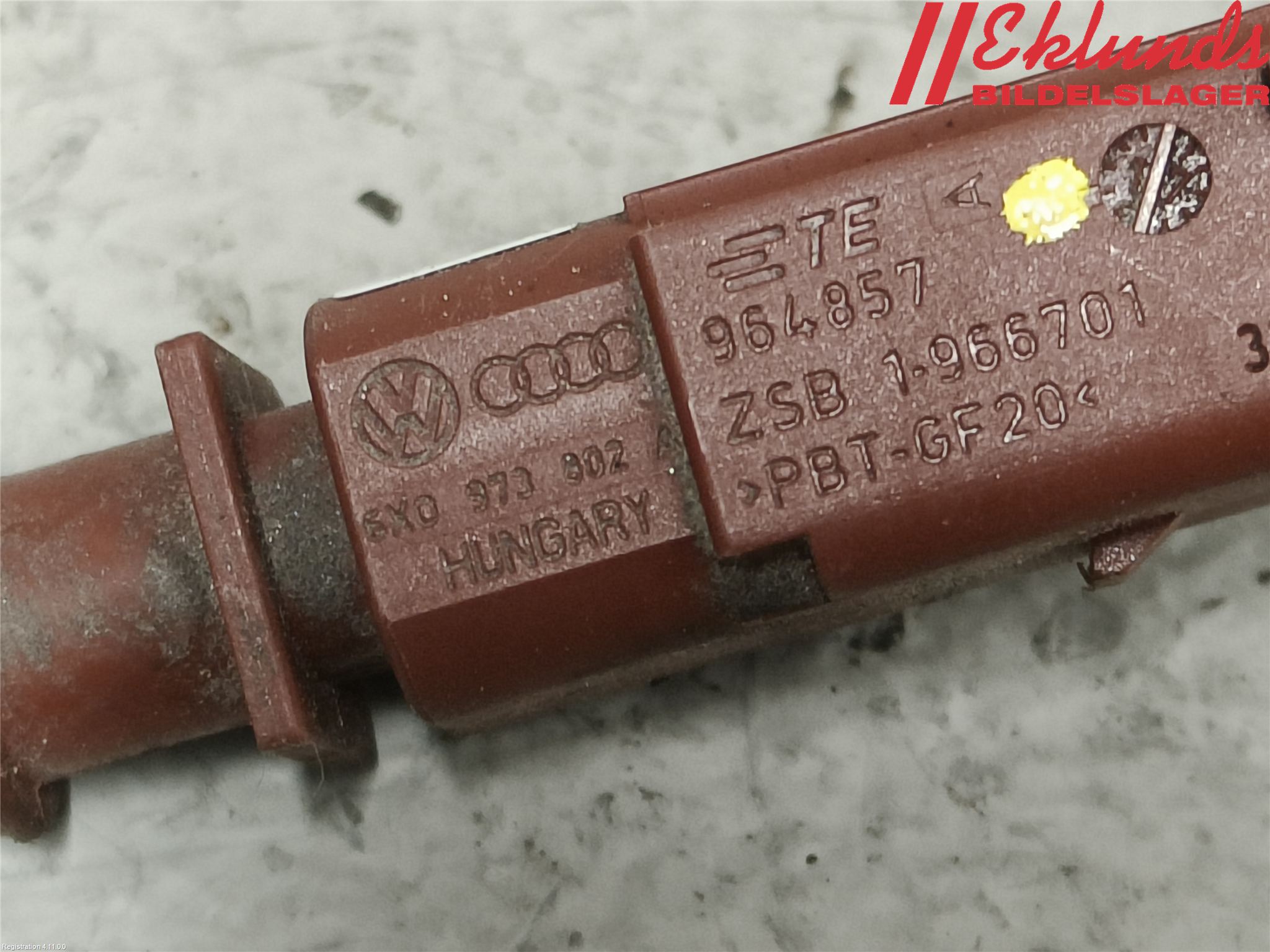 Volkswagen VW PASSAT 15-19 Givare Temp-Tryck Avgas