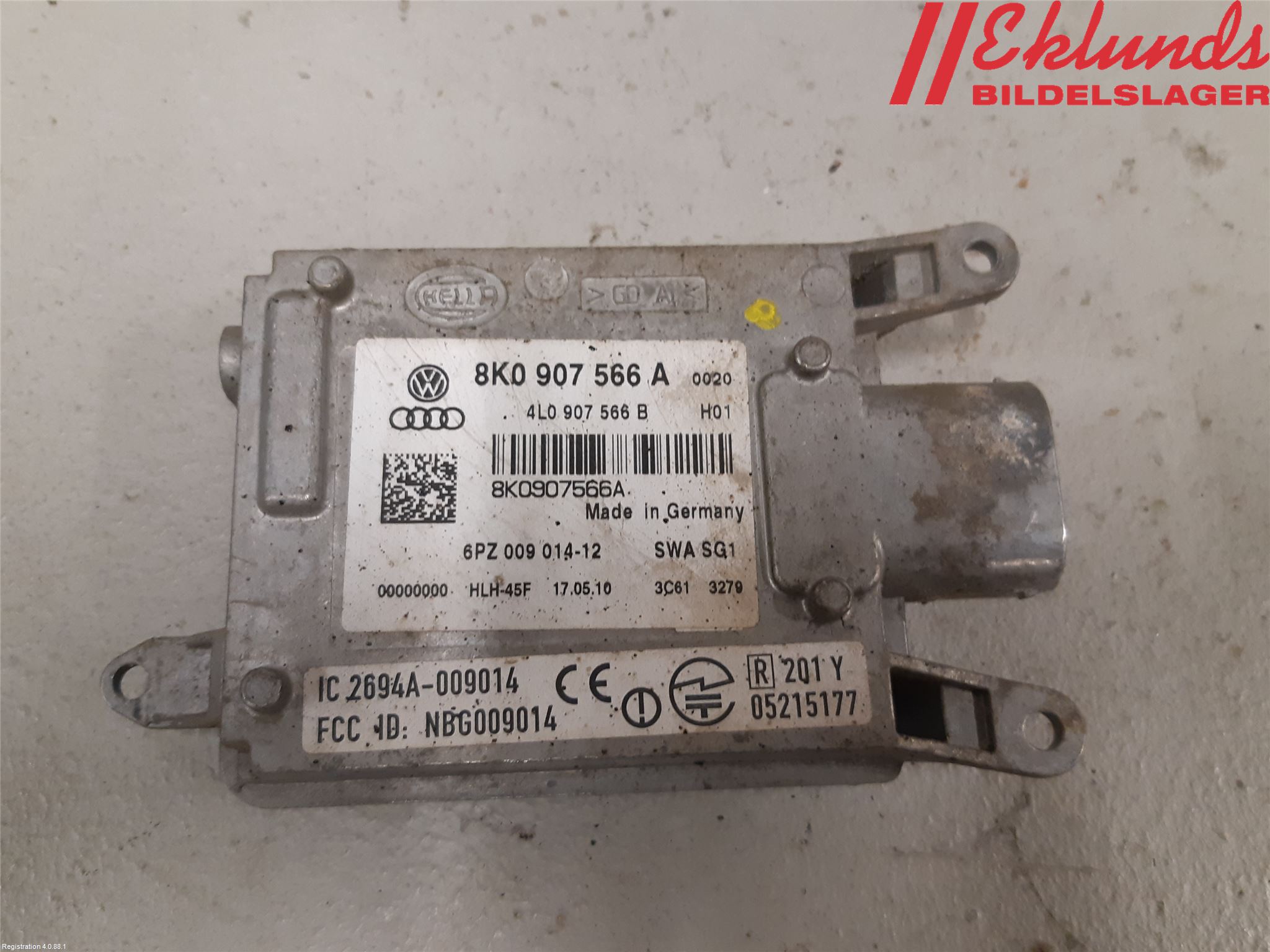 Audi A4/S4 08-11 Styrenhet Övrigt