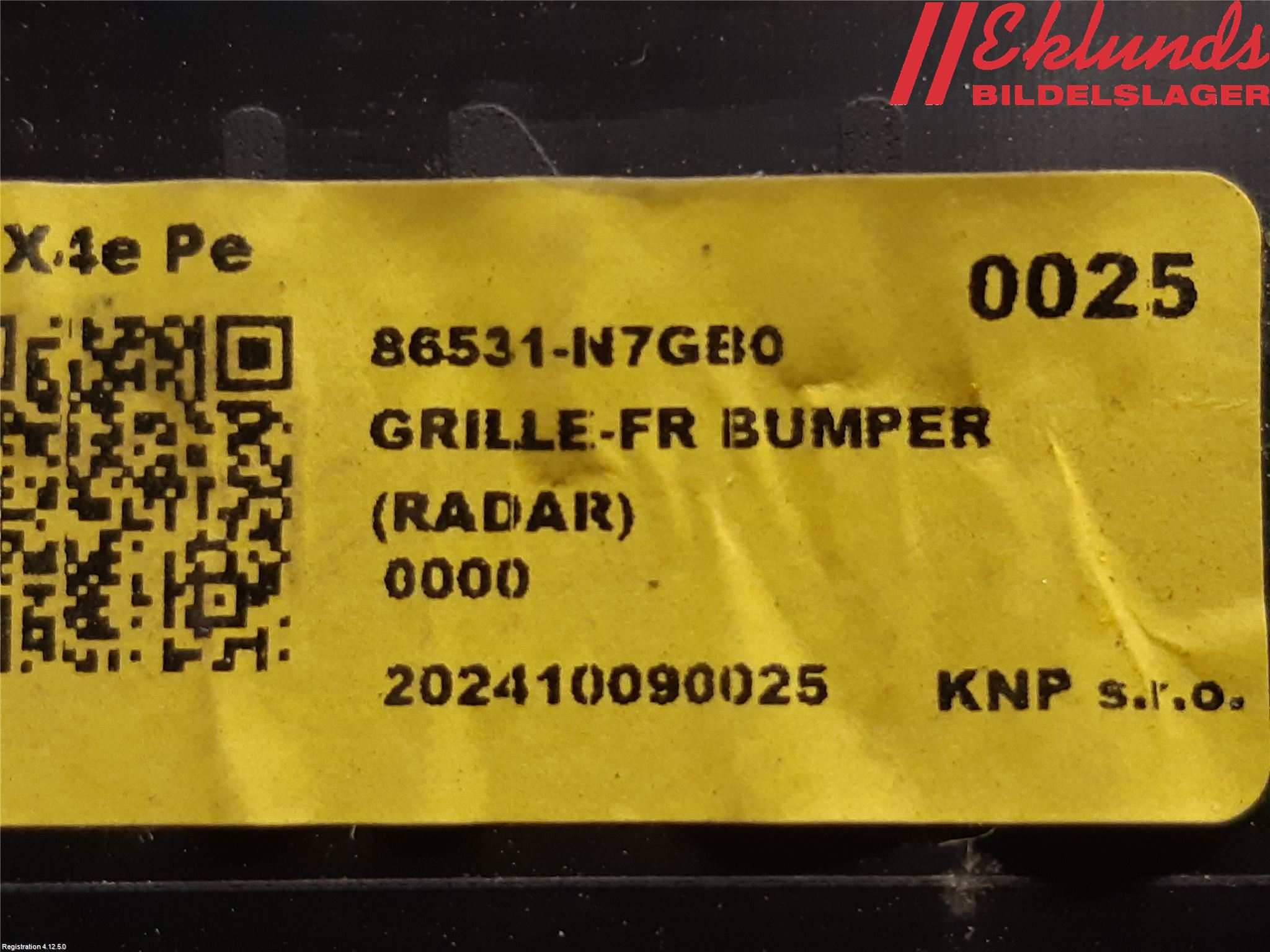Hyundai TUCSON 05- Stöt Utfyllnad-List-Grill