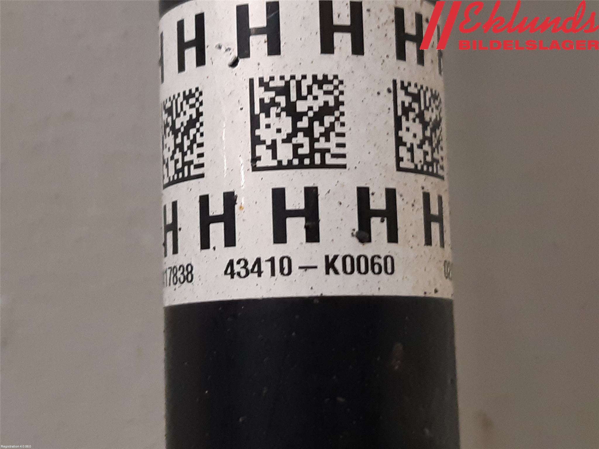 Toyota YARIS XP21 20- Drivaxel Fram Höger