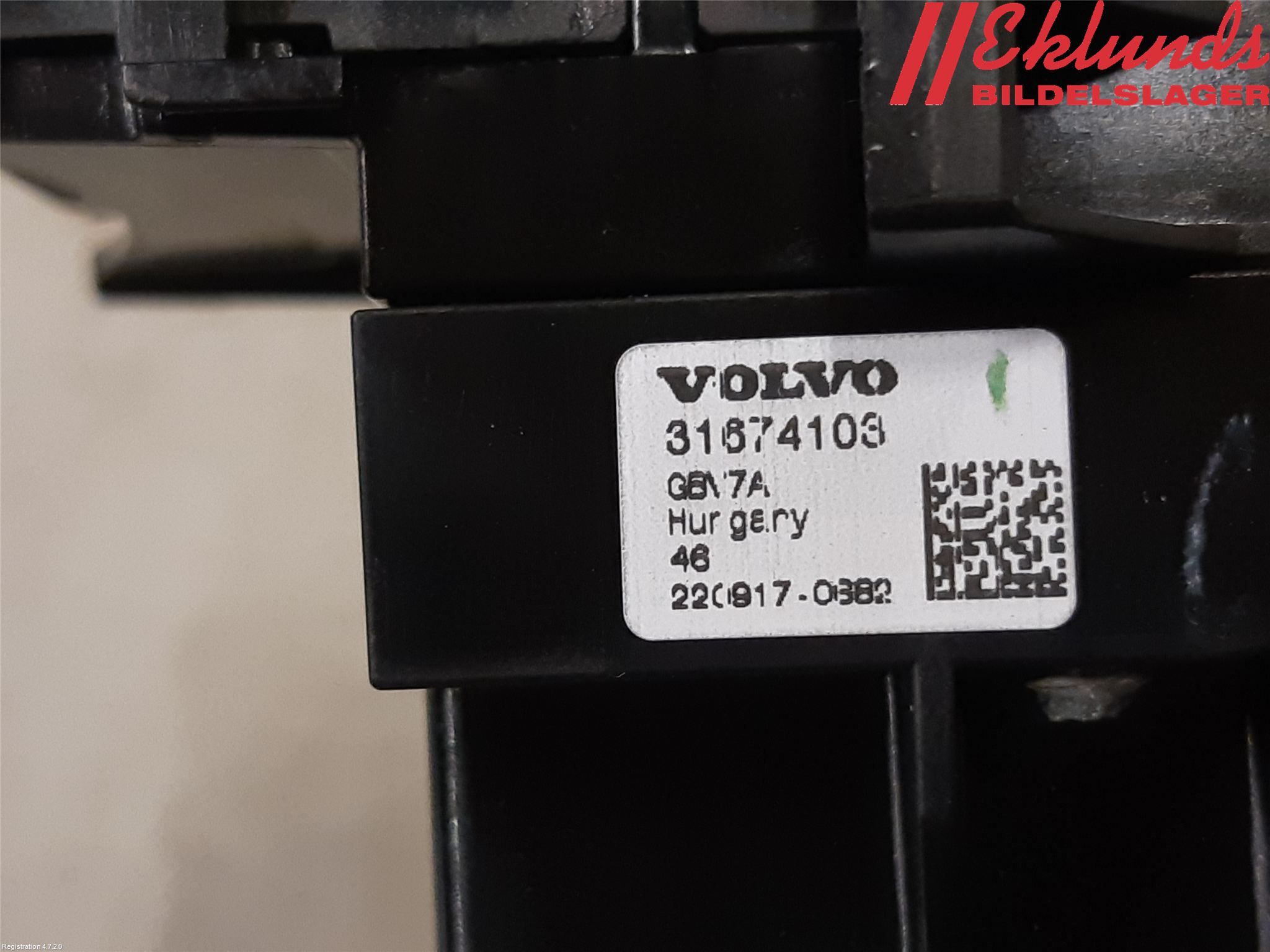 Volvo XC90/RECHARGE 16- Spak Torkar-Spolomk