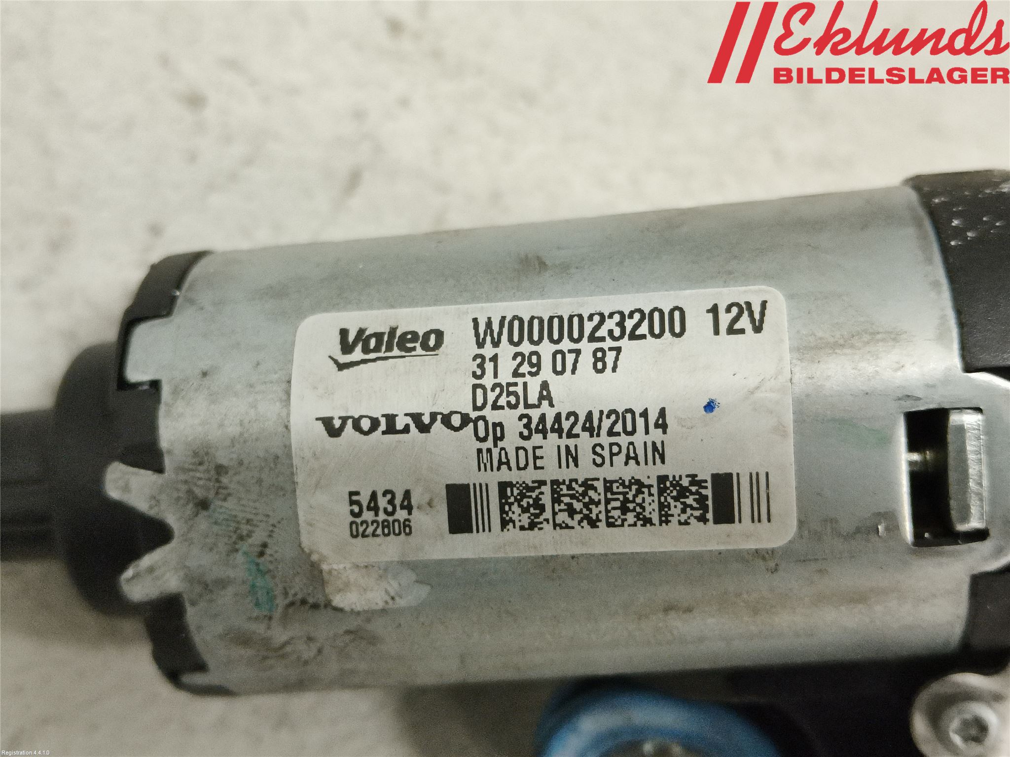 Volvo V70 08-13 Torkarmotor Baklucka