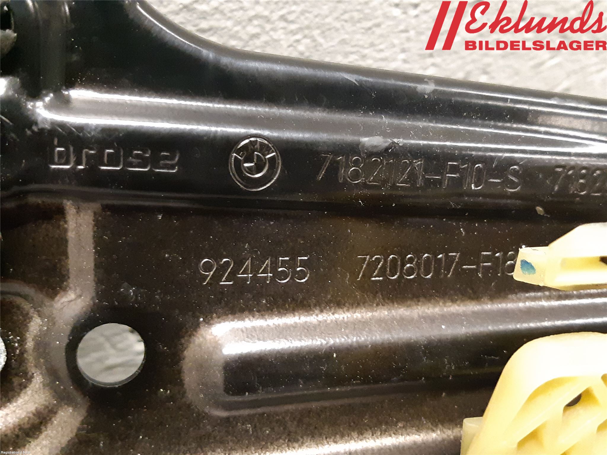 BMW 5 F10/F11/F18 09-17 Fönsterhiss El Kompl