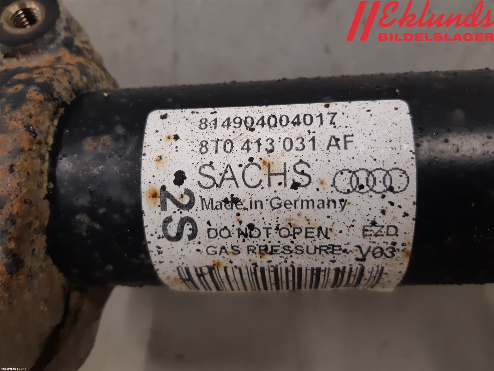 Audi A4 12-15 Fjäderben Fram Höger