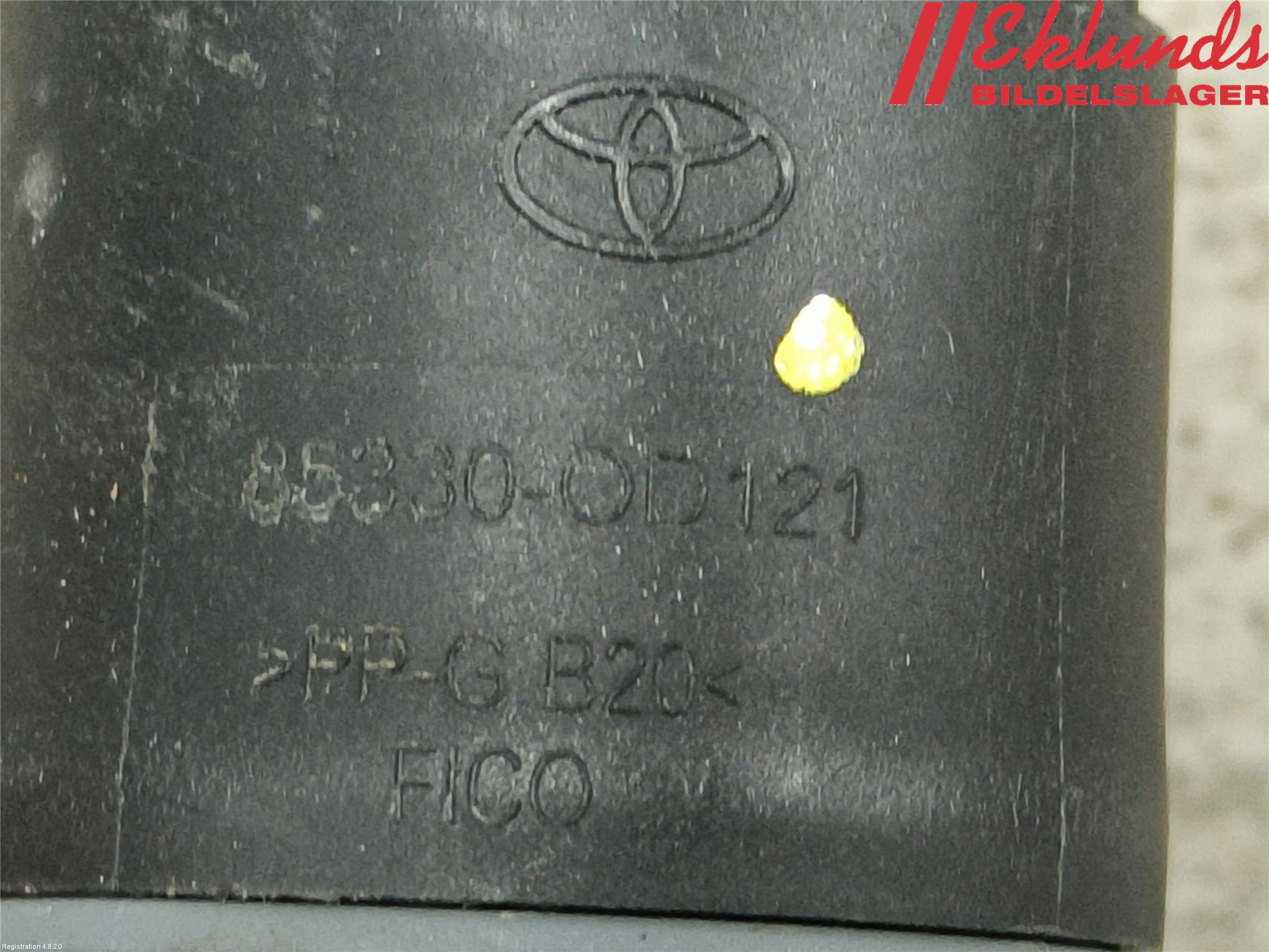 Toyota YARIS XP130 15-20 Spolarpump Vindruta