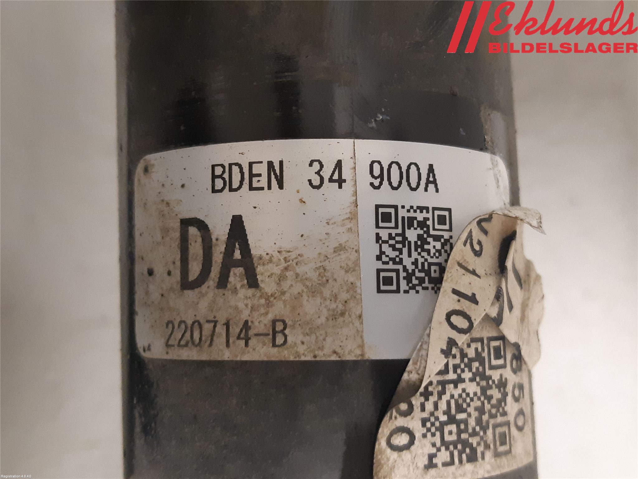 Mazda 3 IV 19- Fjäderben Fram Vänster