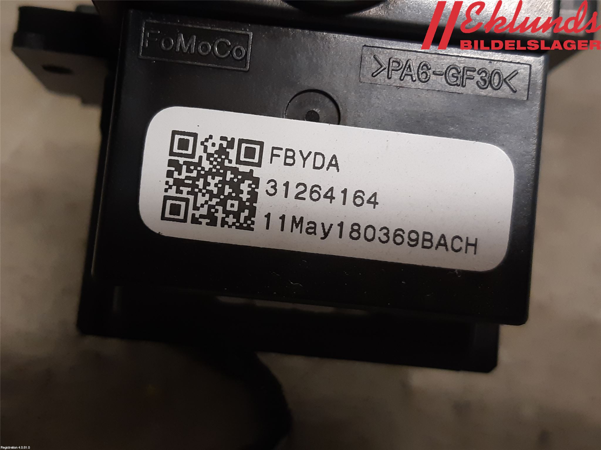 Volvo S60 11-13 Spak Torkar-Spolomk