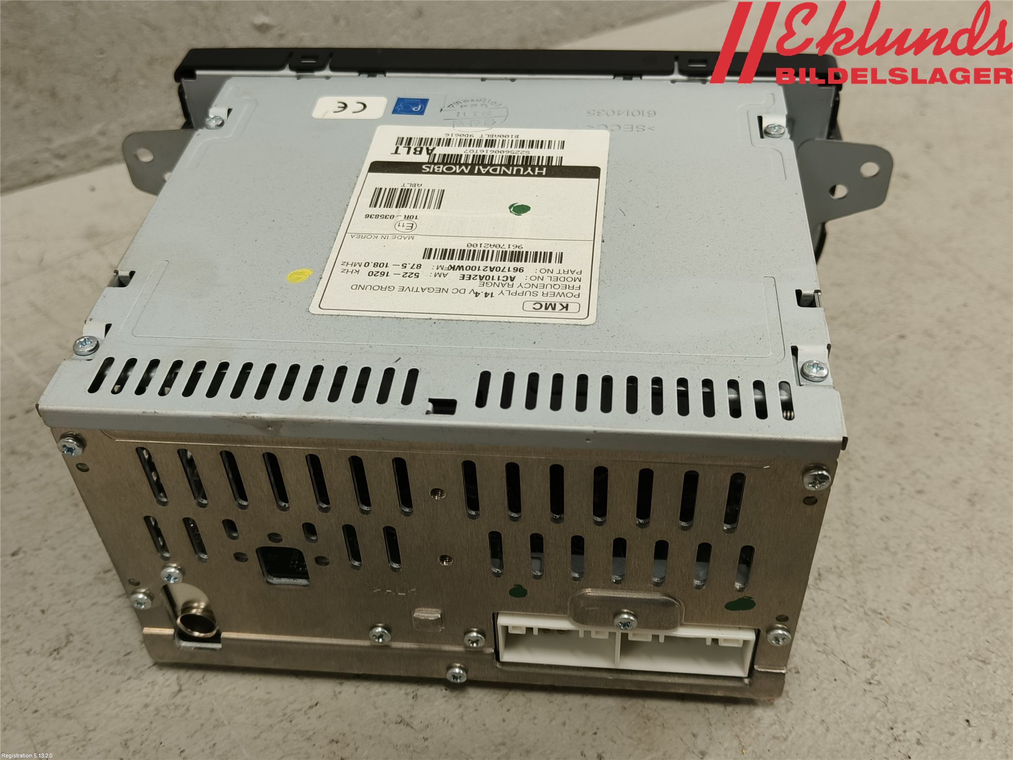 Kia CEED 12-18 Cd Radio - Multimediapanel