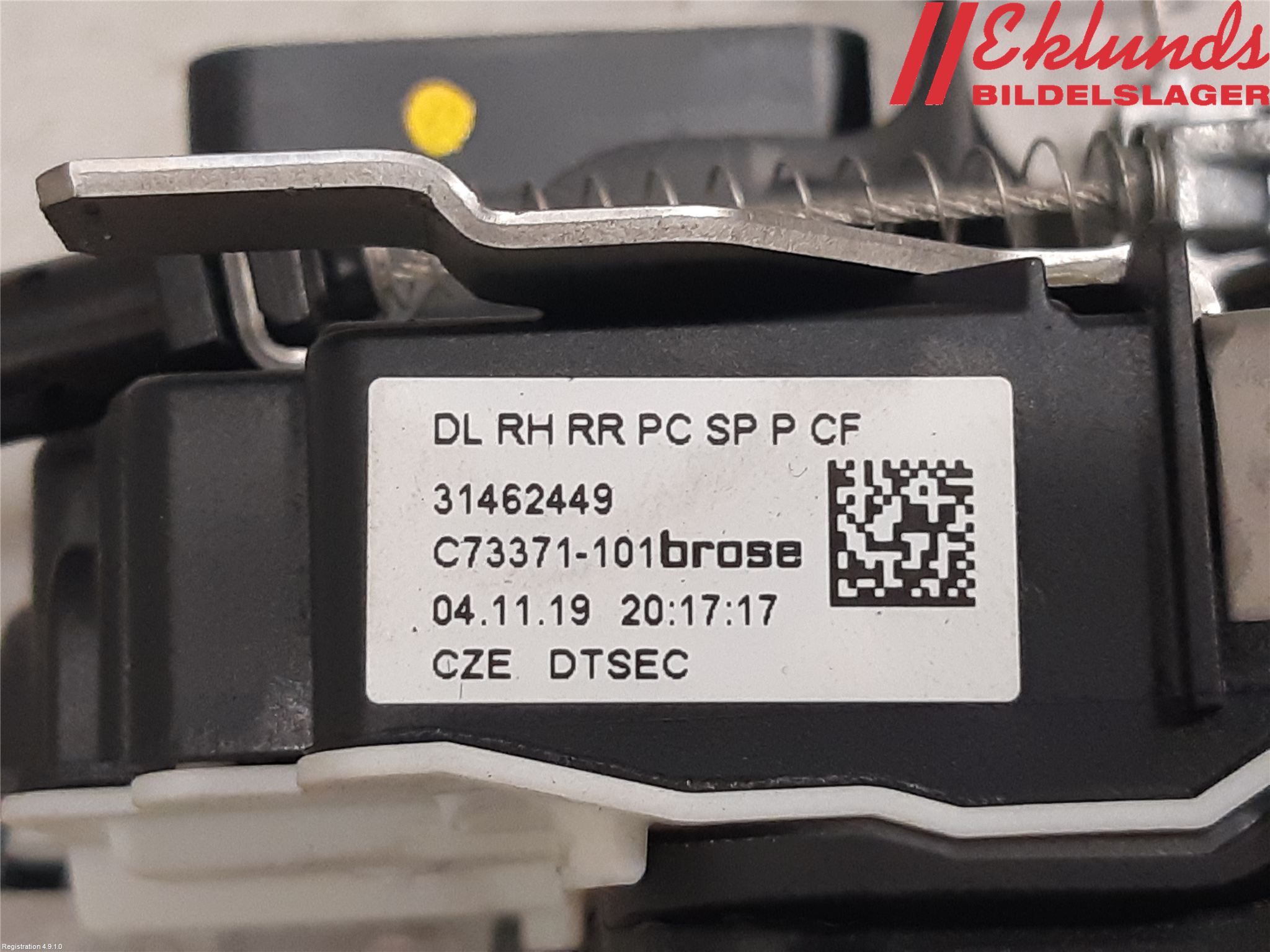 Volvo XC40/RECHARGE 18- Låskista-Dörrlås