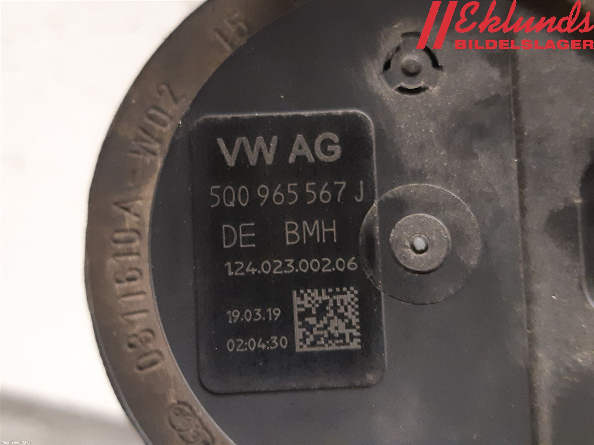 Seat TARRACO 19- Värme Cirkulationspump