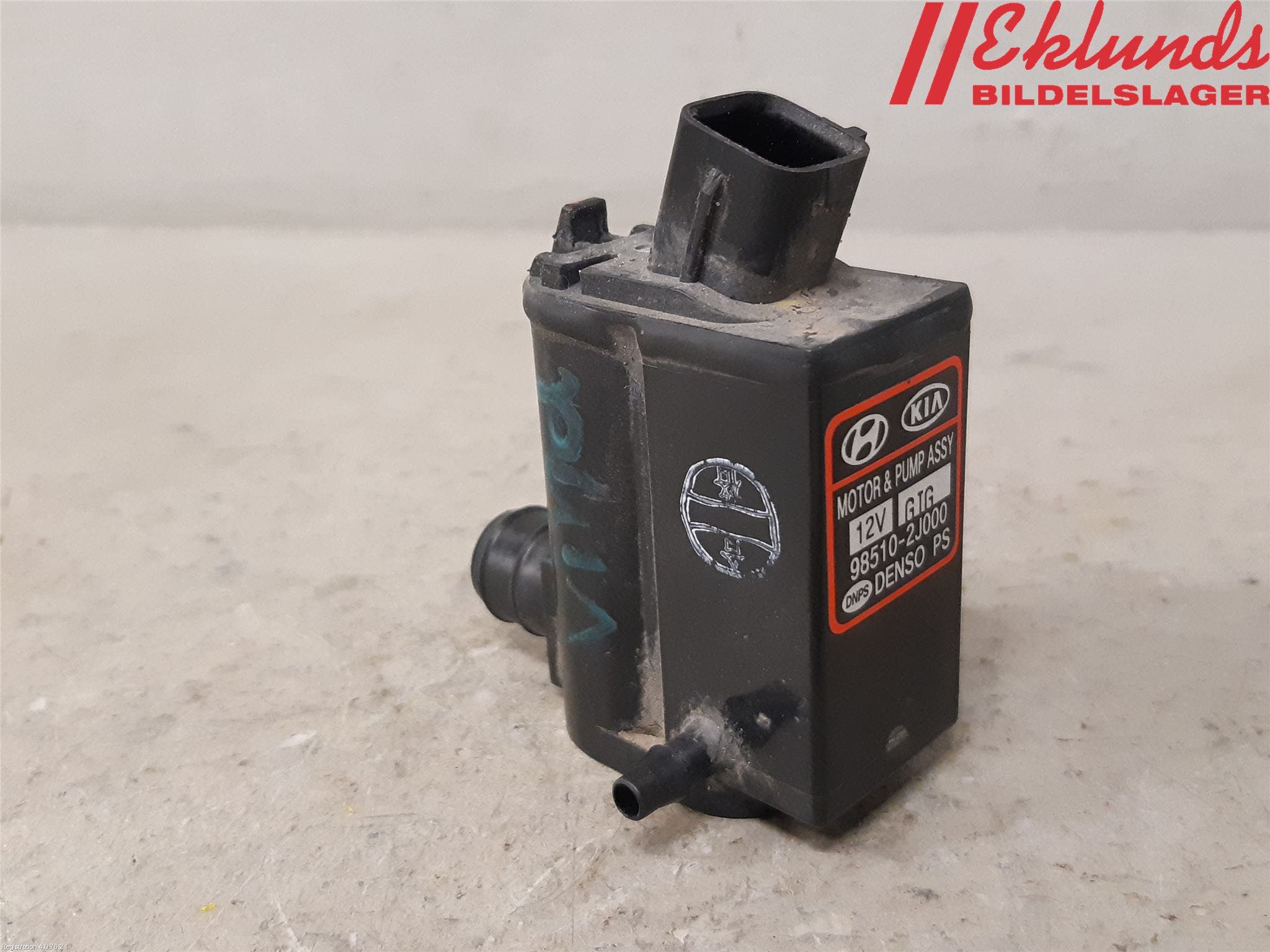 Kia RIO 12-16 Spolarpump Vindruta