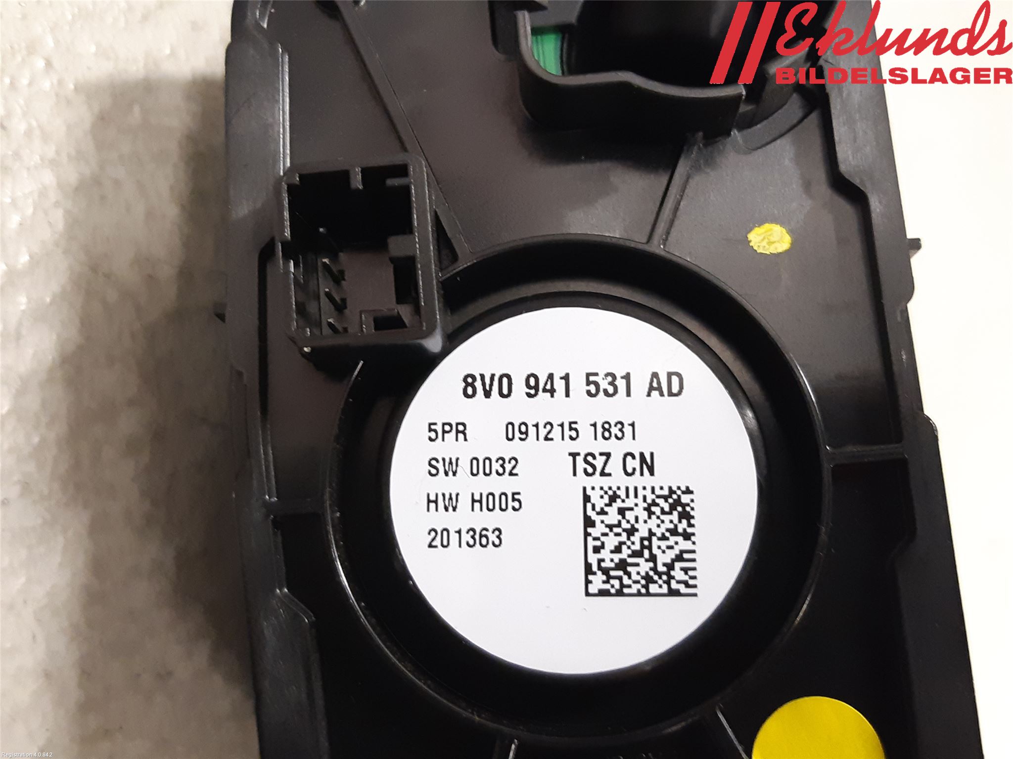 Audi A3/S3 8V 13-20 Strömställare Ljus