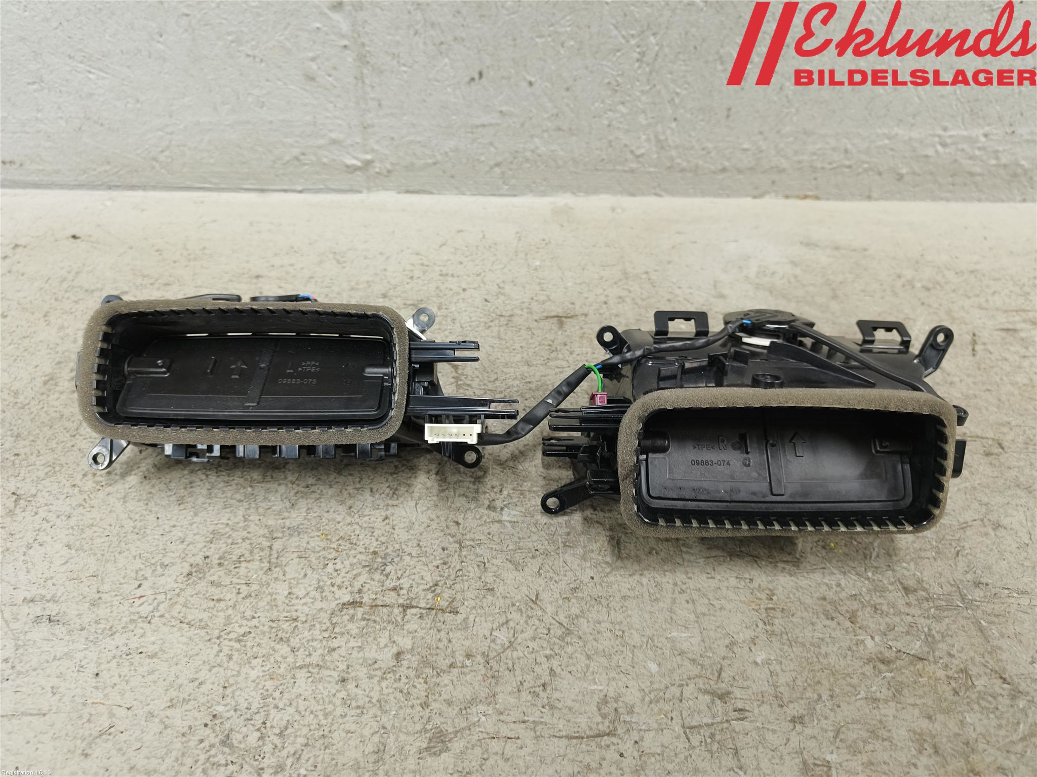 BMW 5 G30/G31/F90 17-23 Defrosterkanal-Munstycke