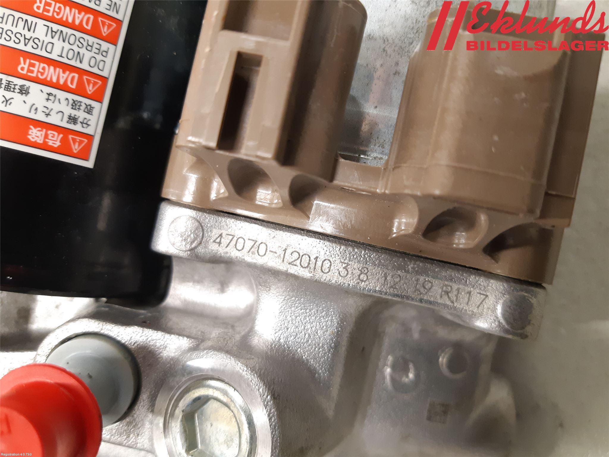 Toyota YARIS XP130 15-20 Abs Hydraulpump