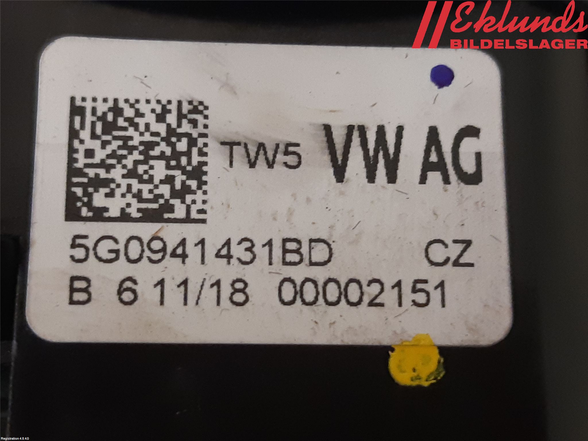 Volkswagen VW TIGUAN 16-24 Strömställare Ljus
