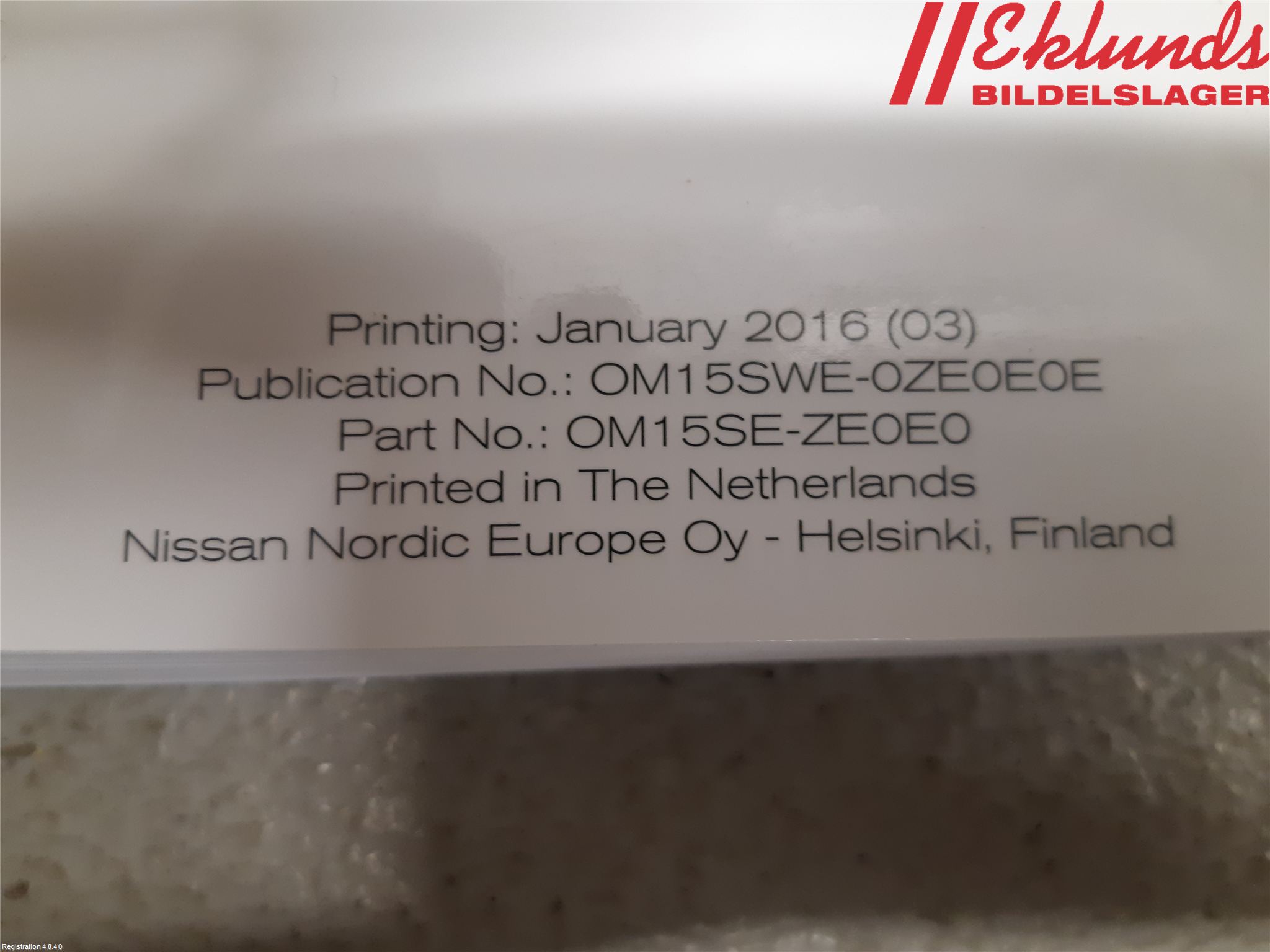 Nissan LEAF 11-17 Instruktionsbok