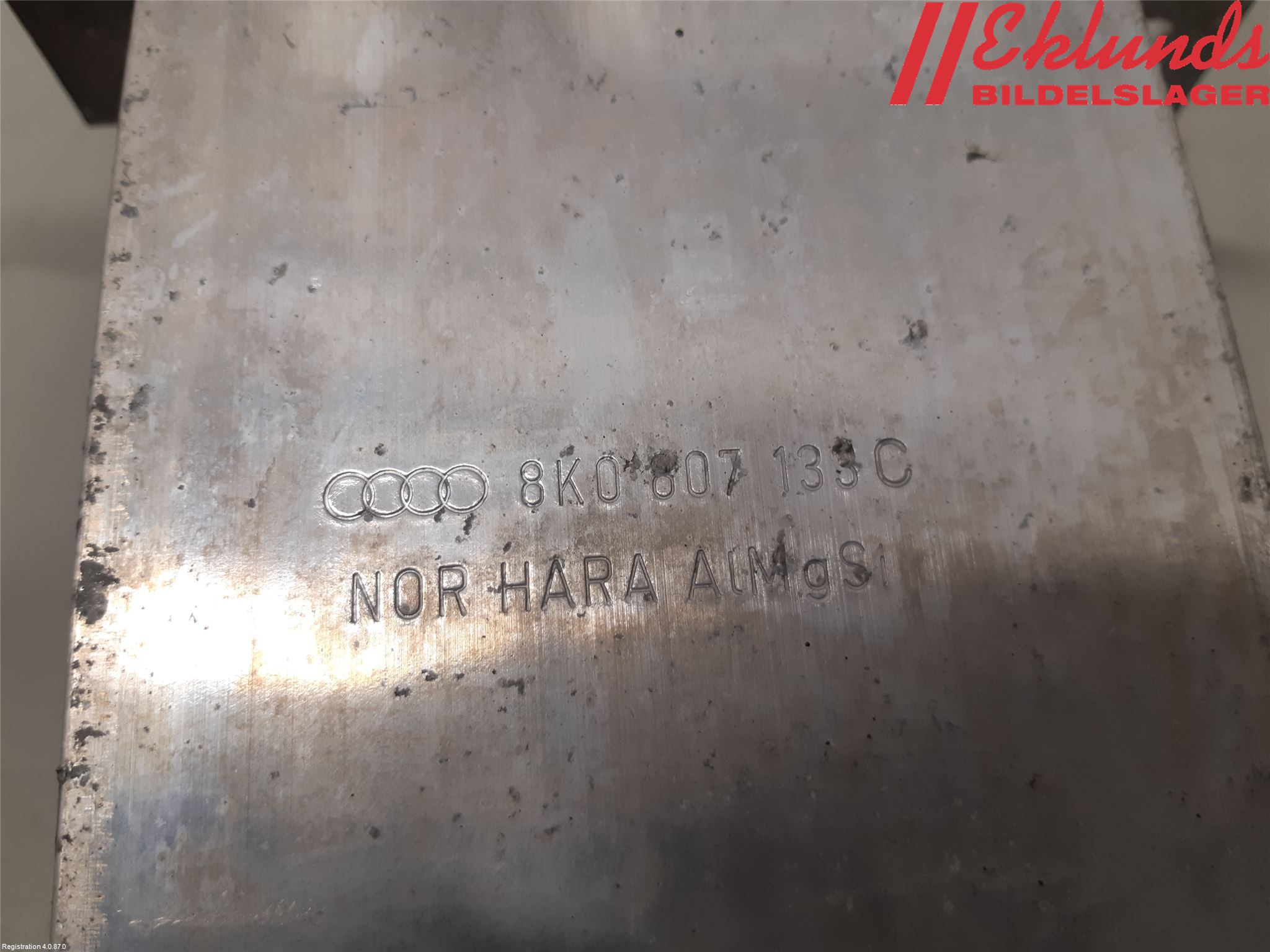 Audi A4/S4 08-11 Stötfångarbärjärn Fram