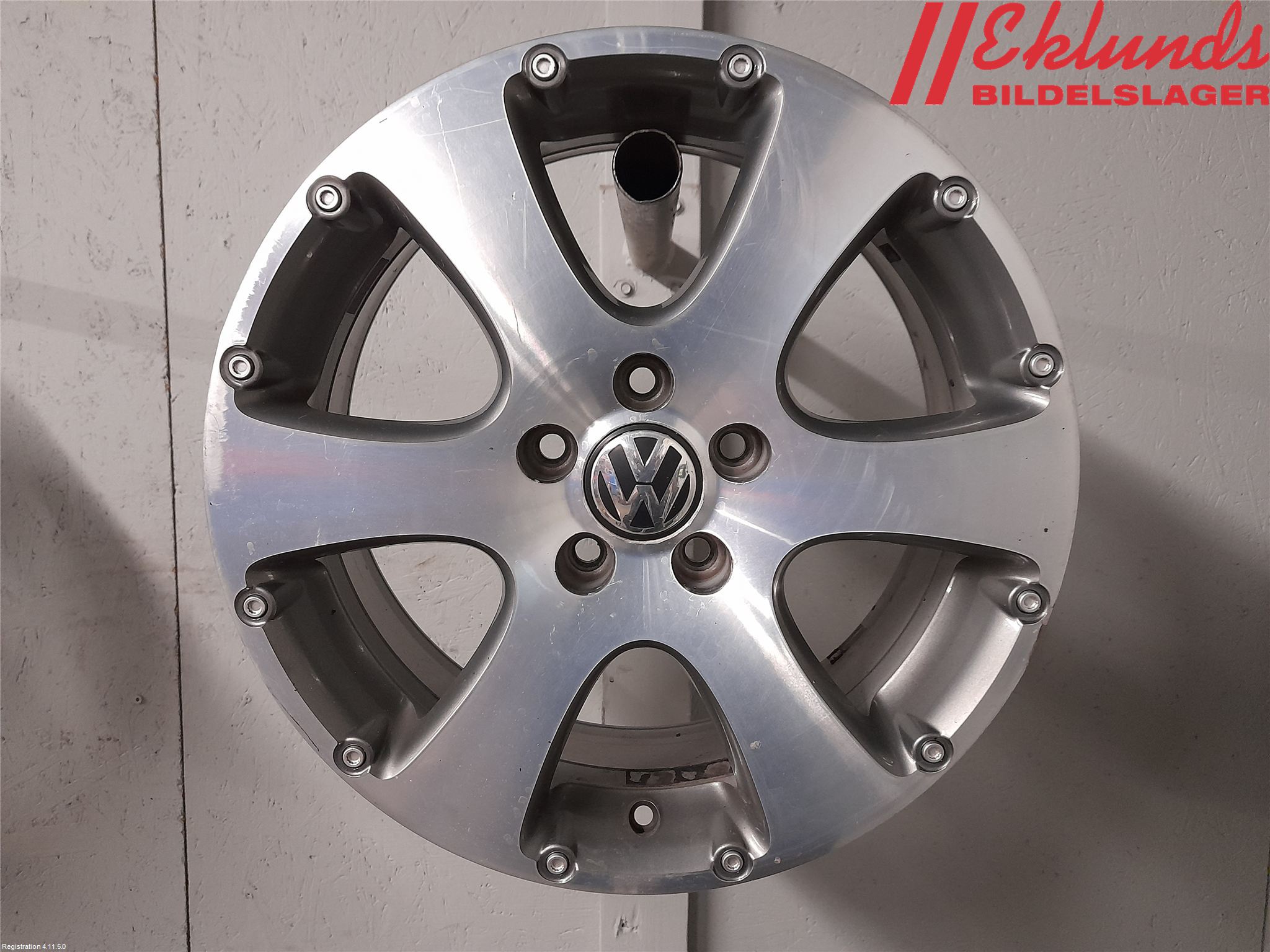 Volkswagen VW TOURAN 10-15 Fälgsats Aluminium