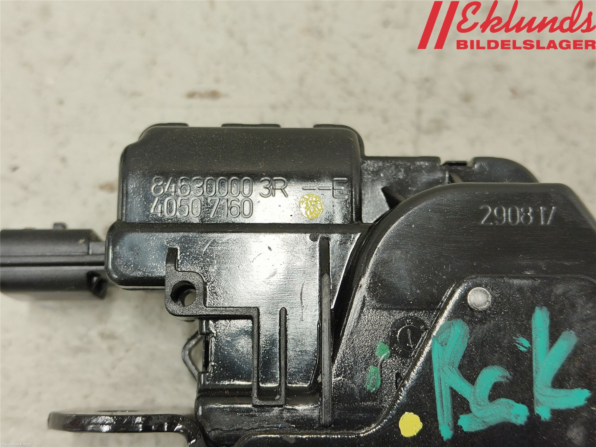 Renault ZOE/E-TECH 13- Låskista Baklucka