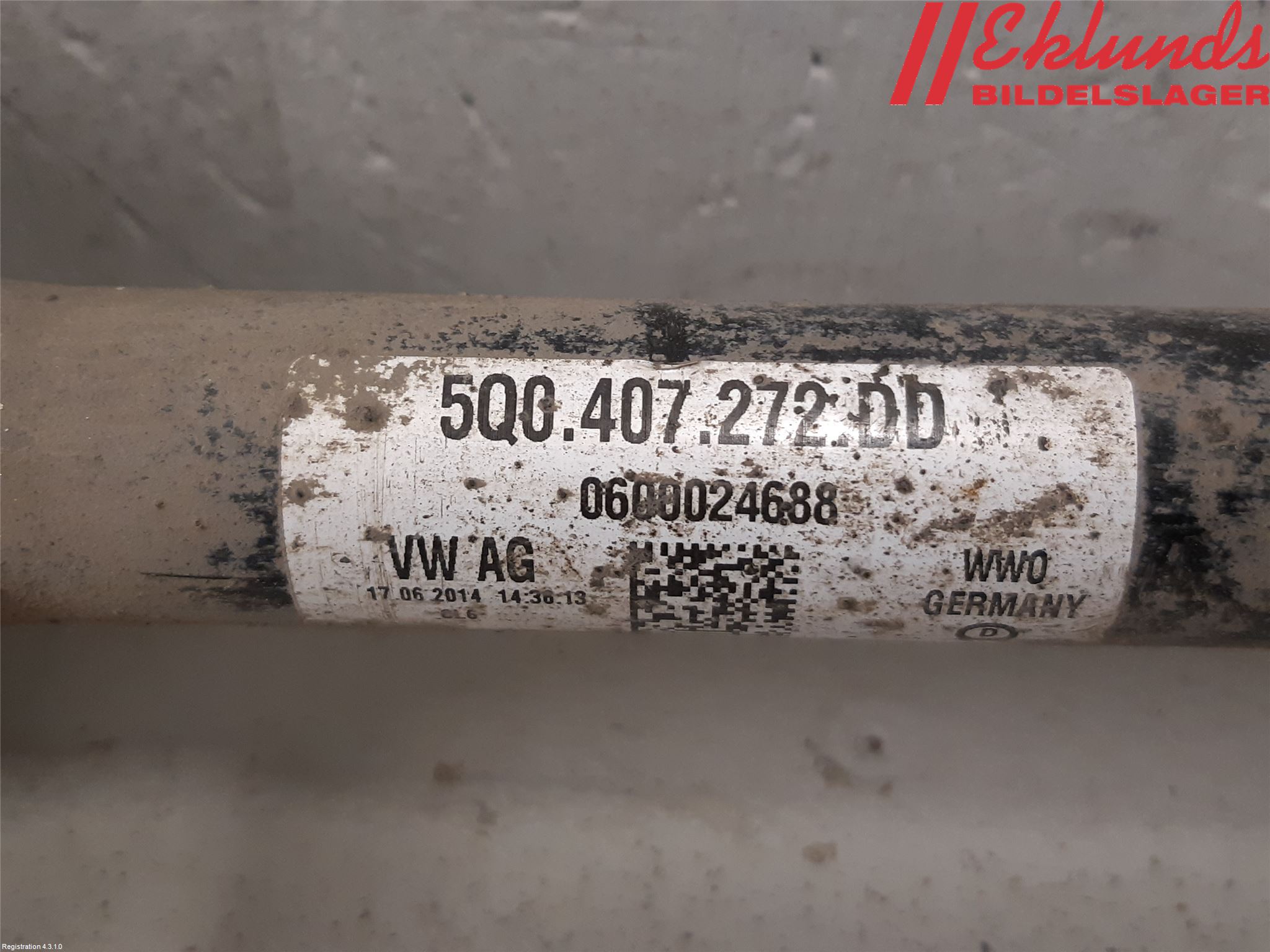 Seat LEON 13-20 Drivaxel Fram Höger