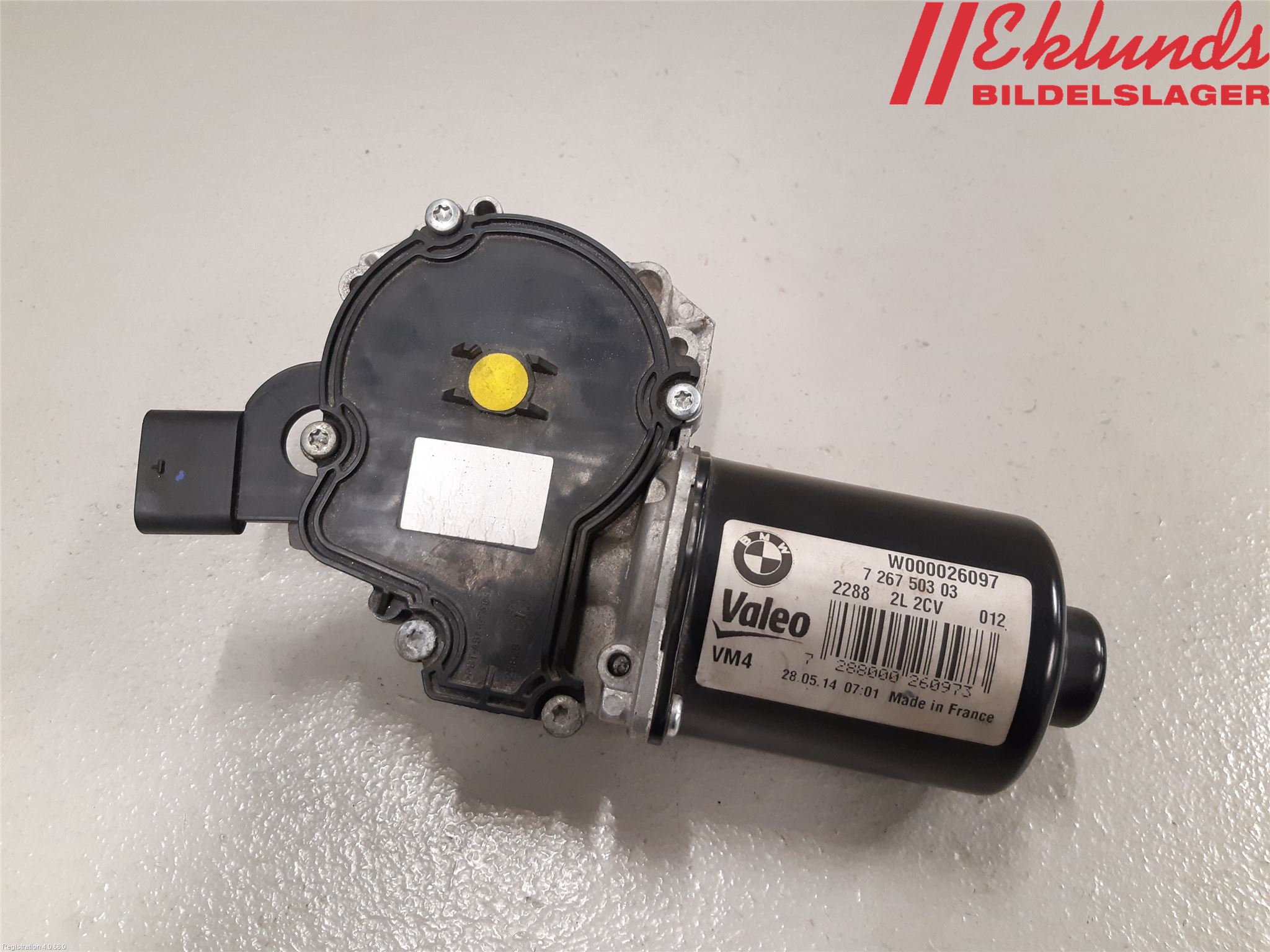 BMW 4 F32/F33/F82/F83 13-20 Torkarmotor Vindruta