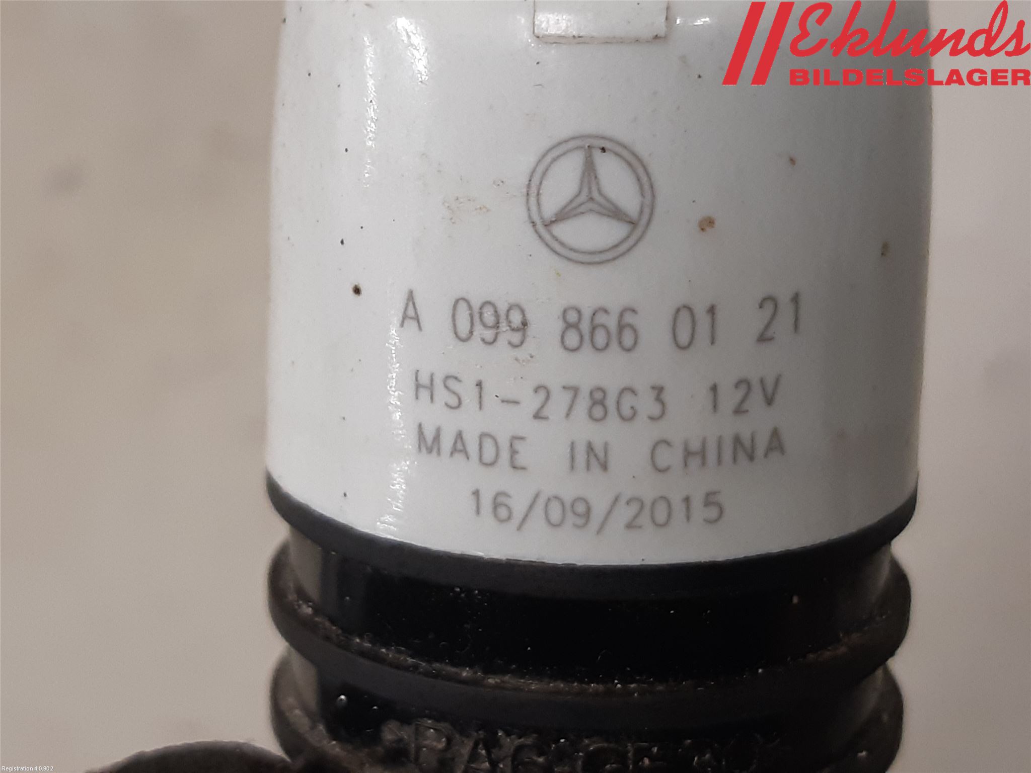 Mercedes-Benz MB C-KLASS (W205) 14-21 Spolarpump Vindruta