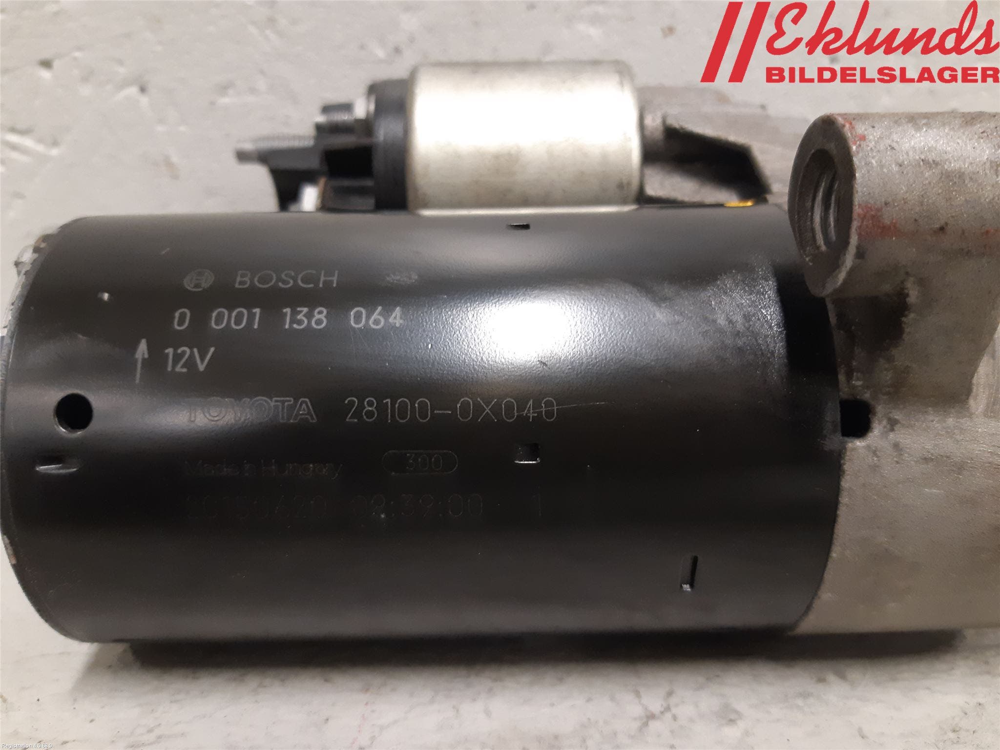 Toyota AVENSIS 16-18 Startmotor Diesel