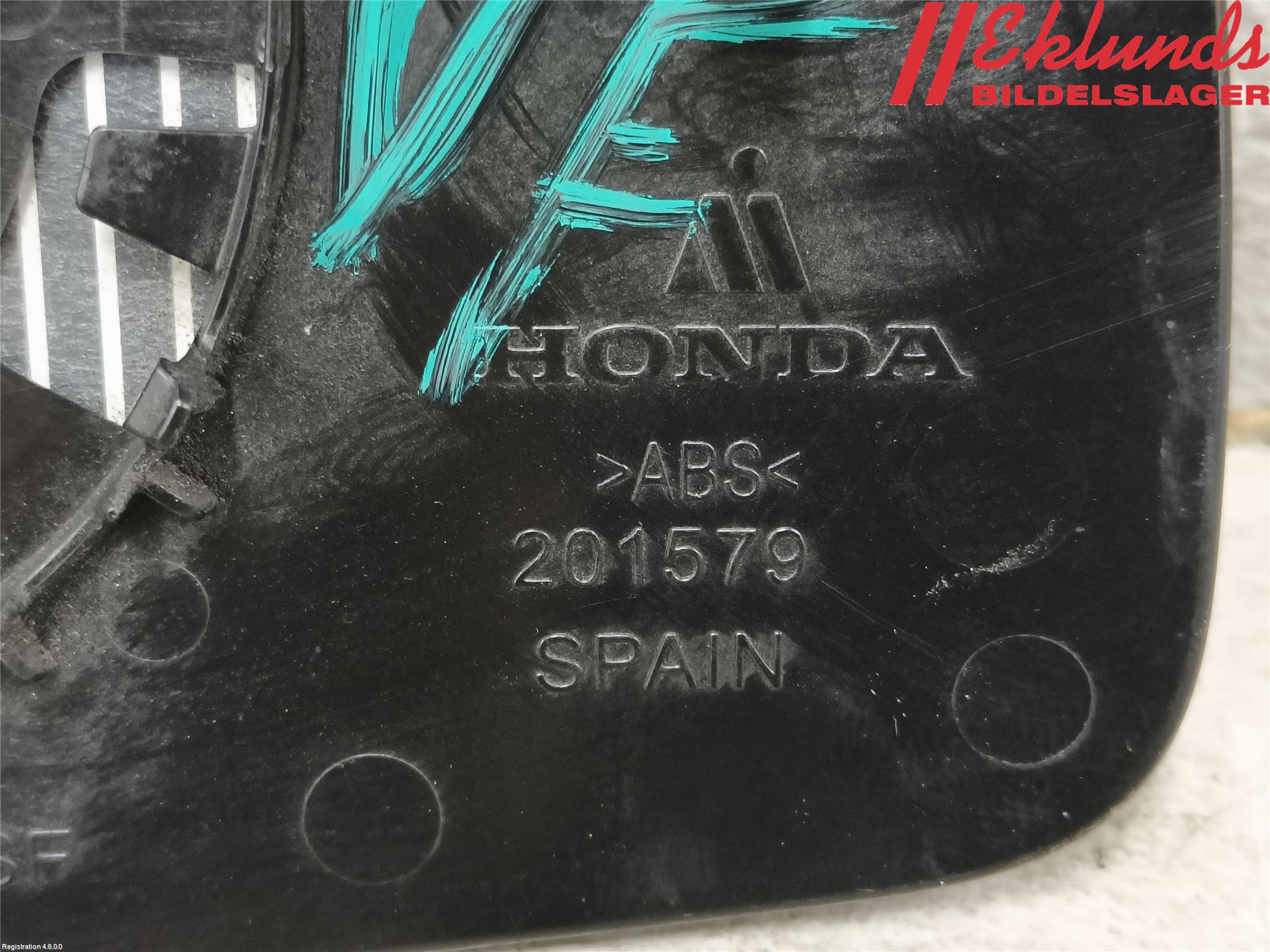 Honda CIVIC 12-16 Spegelglas Vä