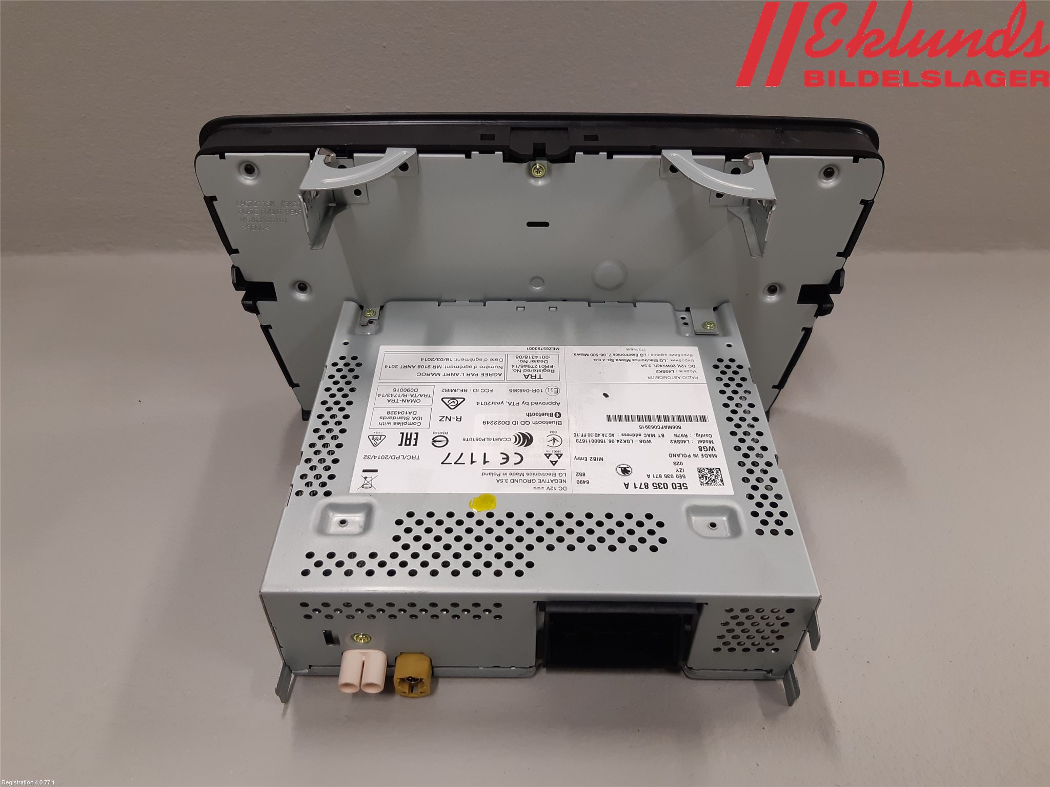 Skoda OCTAVIA (5E) 13-20 Cd Radio - Multimediapanel