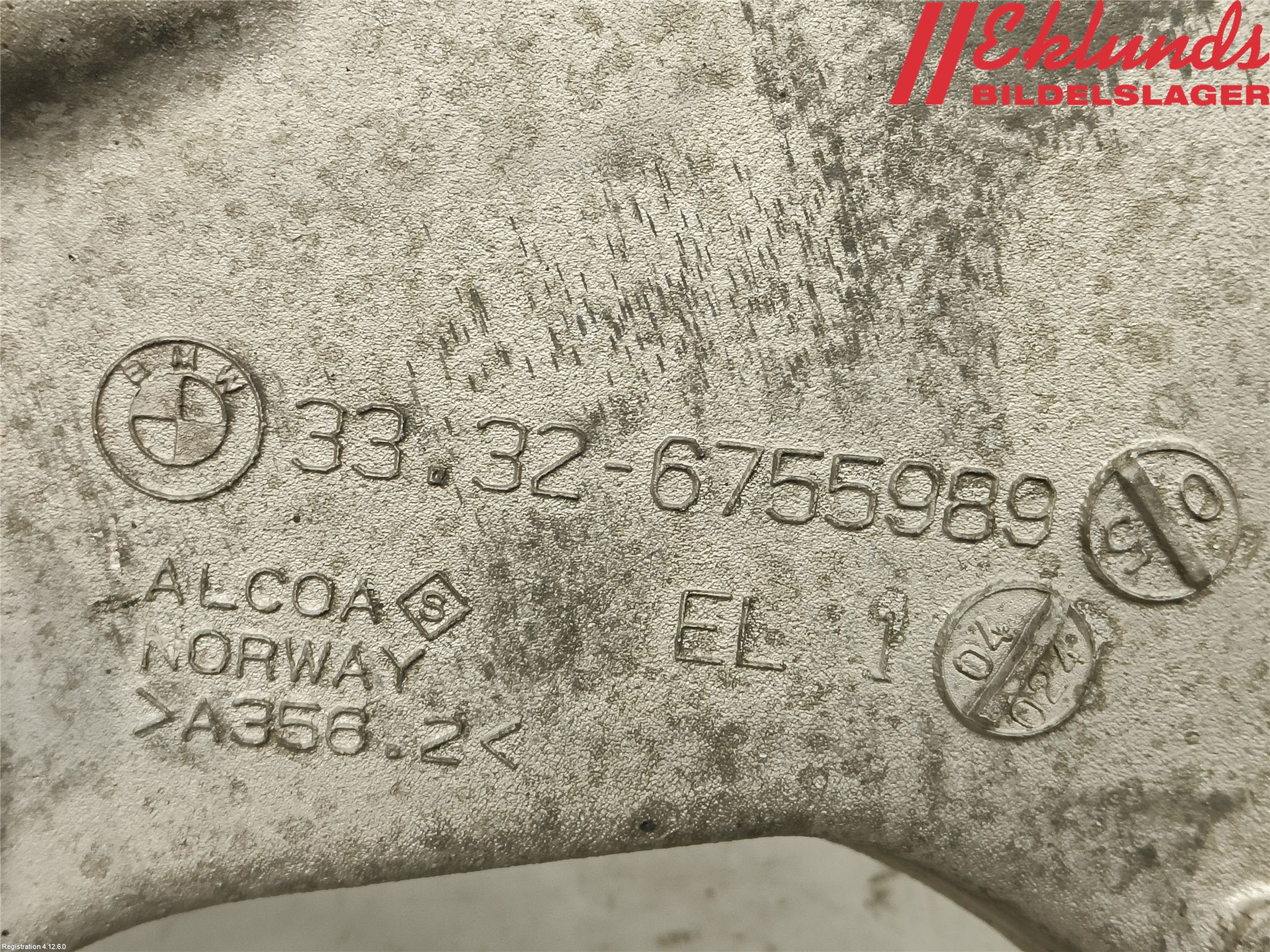 BMW 6 E63/64    02-10 Bärarm Bak Vänster