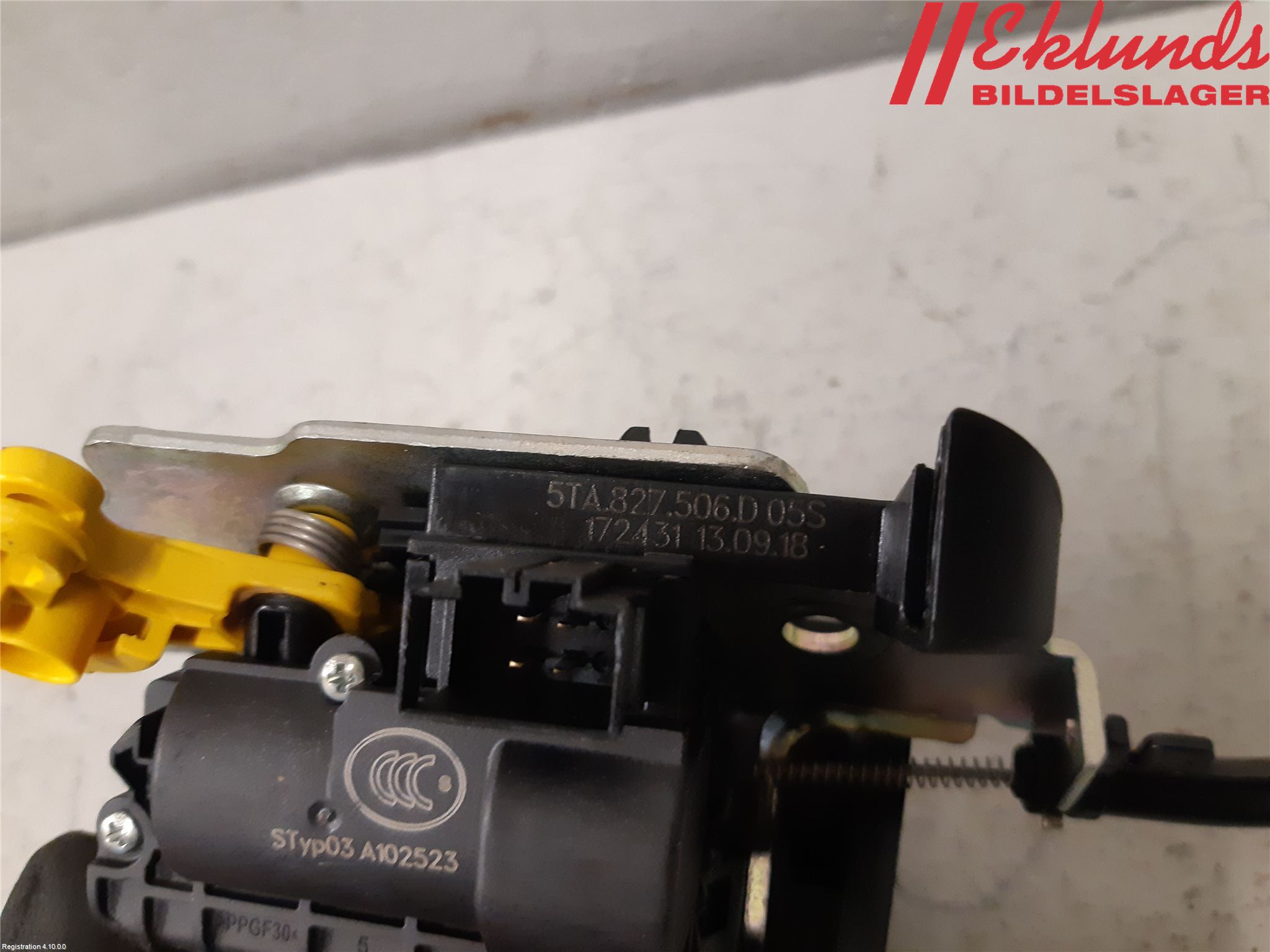 Volkswagen VW PASSAT 15-19 Låskista Baklucka