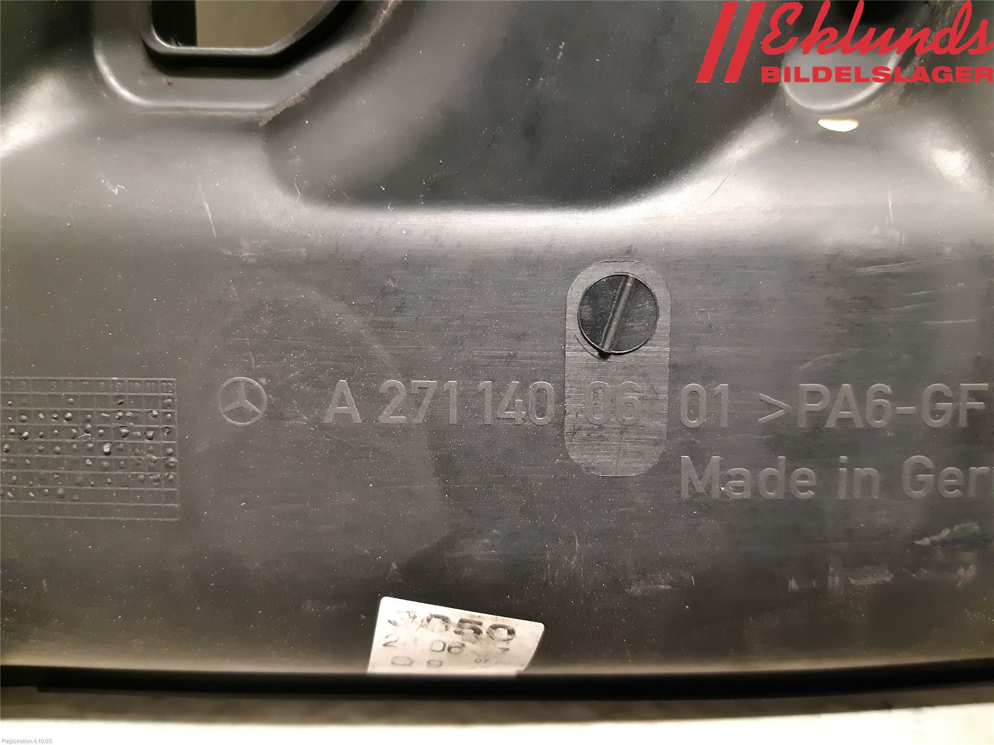 Mercedes-Benz MB C-KLASS (W204) 07-15 Grenrör Insug