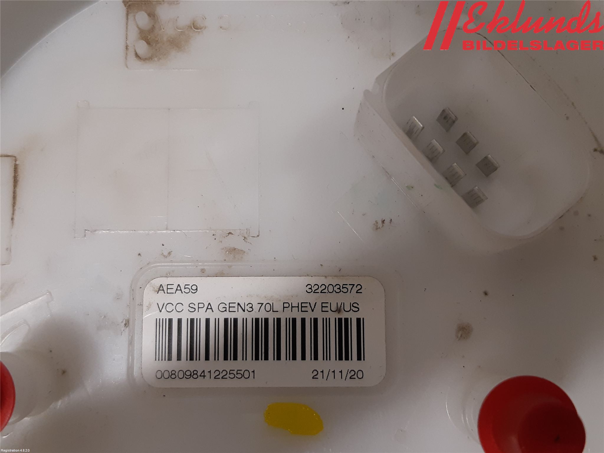 Volvo XC60 18- Bränslepump El