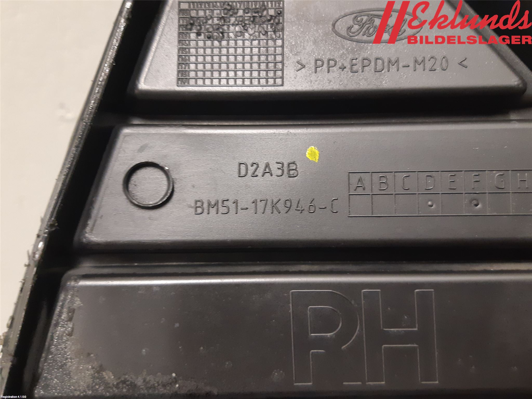 Ford FOCUS 11-14 Stöt Utfyllnad-List-Grill