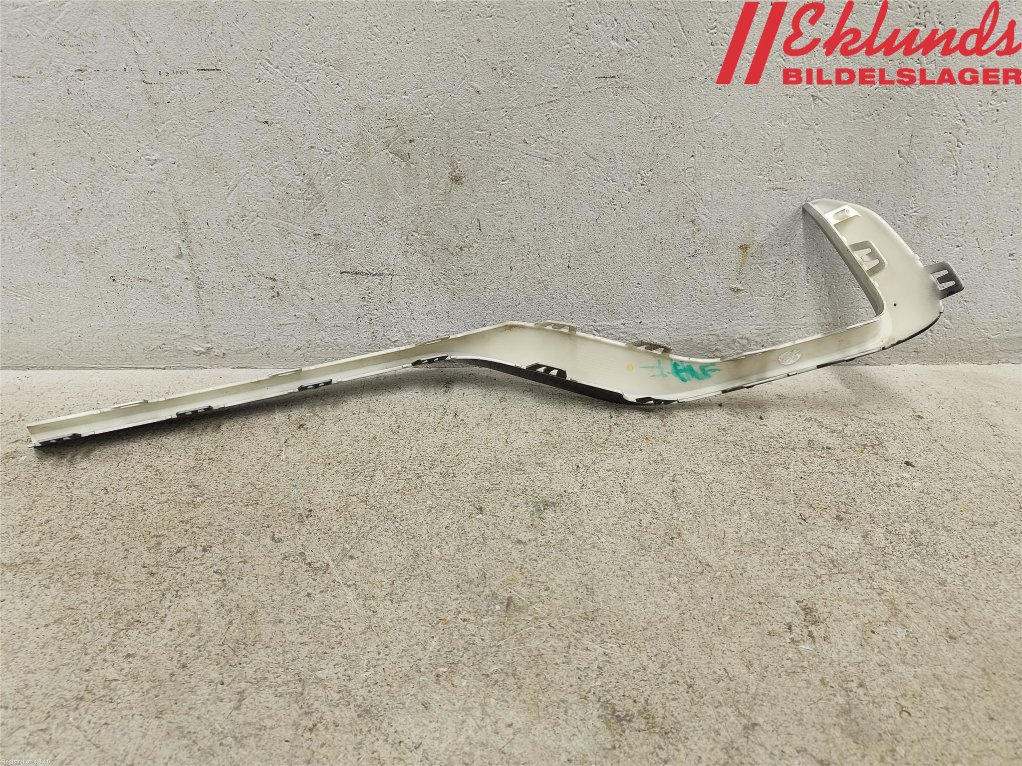 MG ZS EV 20- Stötfångarlist Fram