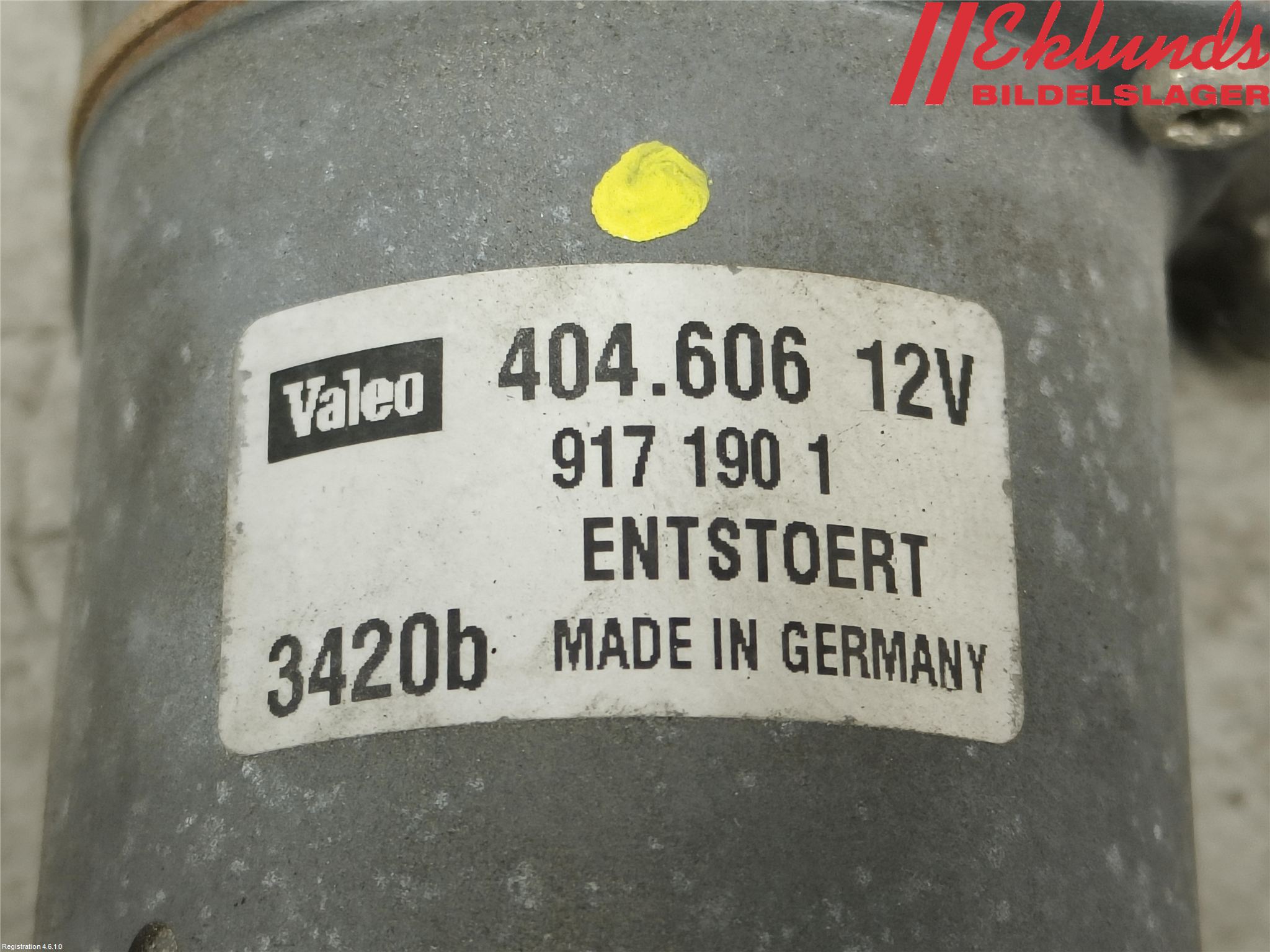 Volvo V70 00-04 Torkarmotor Vindruta