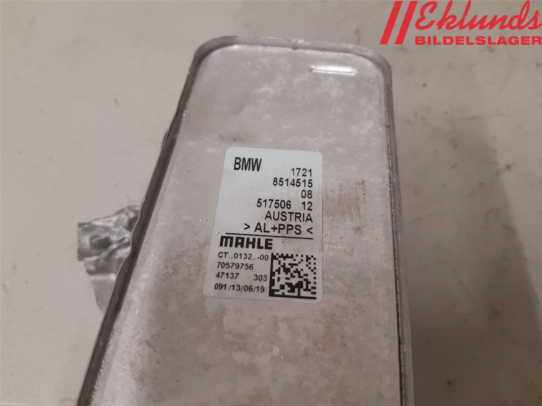 BMW 1 F20/F21 11-19 Oljekylare Automat