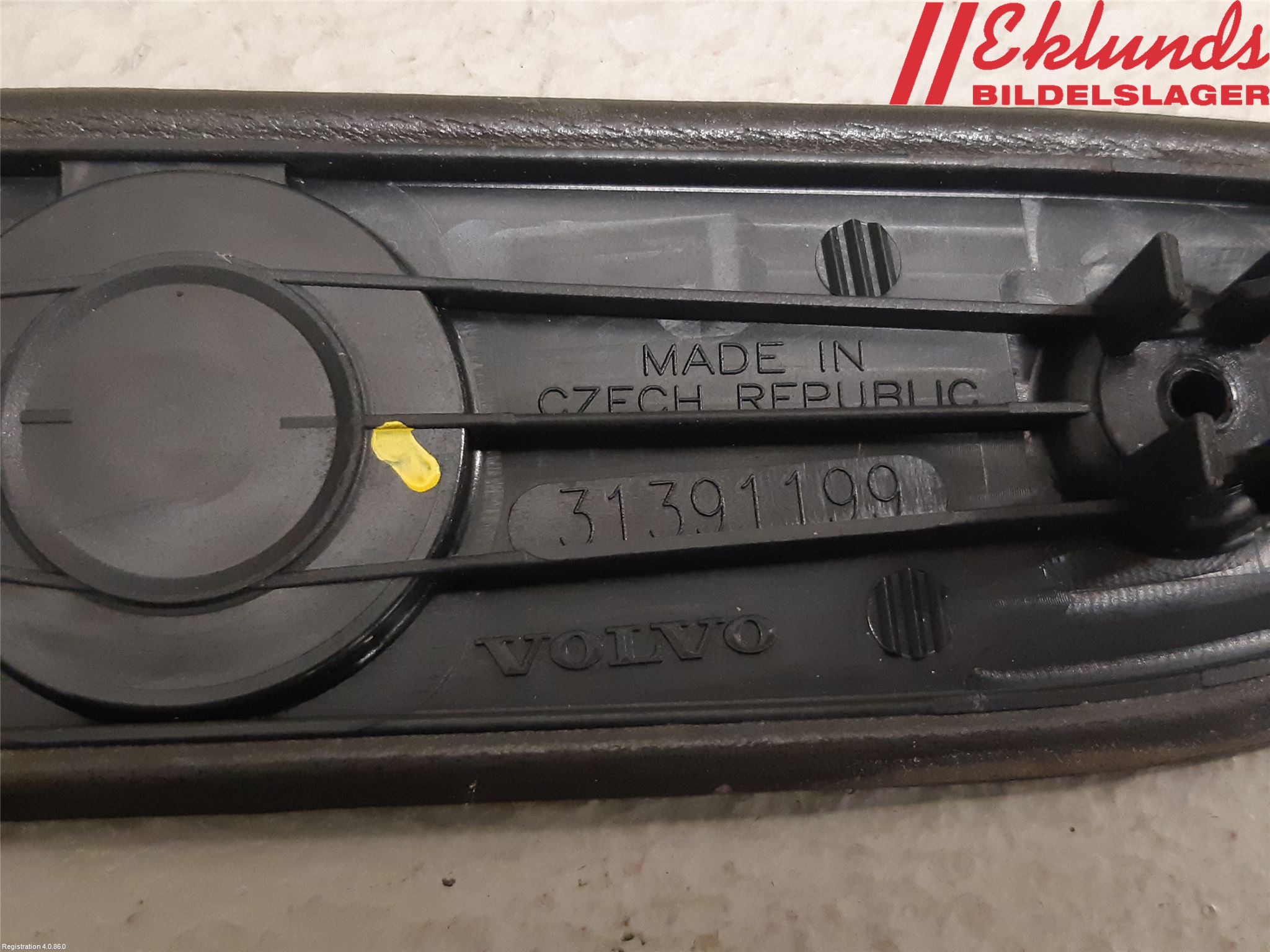 Volvo S60 11-13 Bakluckehandtag