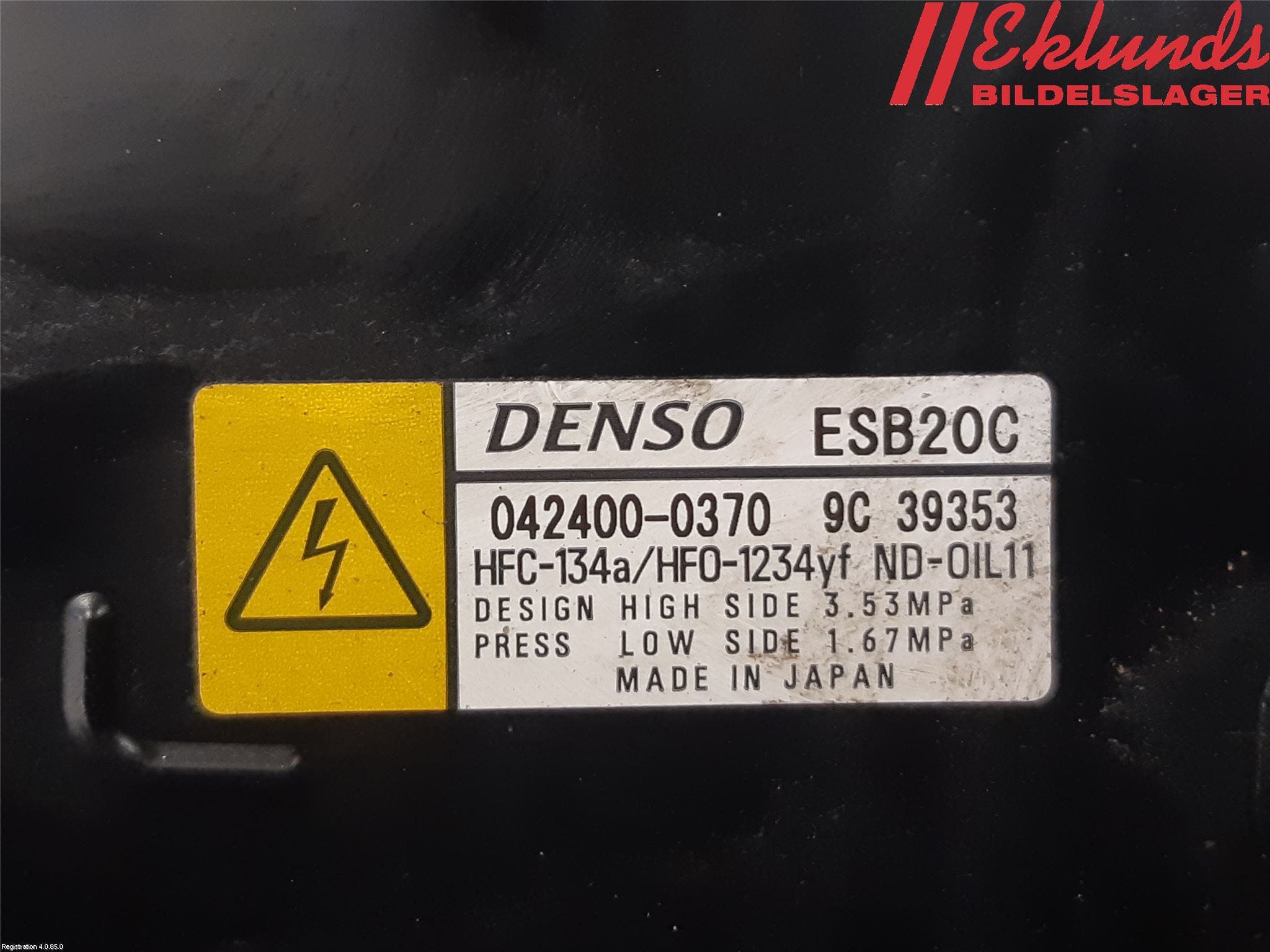 Toyota COROLLA 19- Ac Kompressor