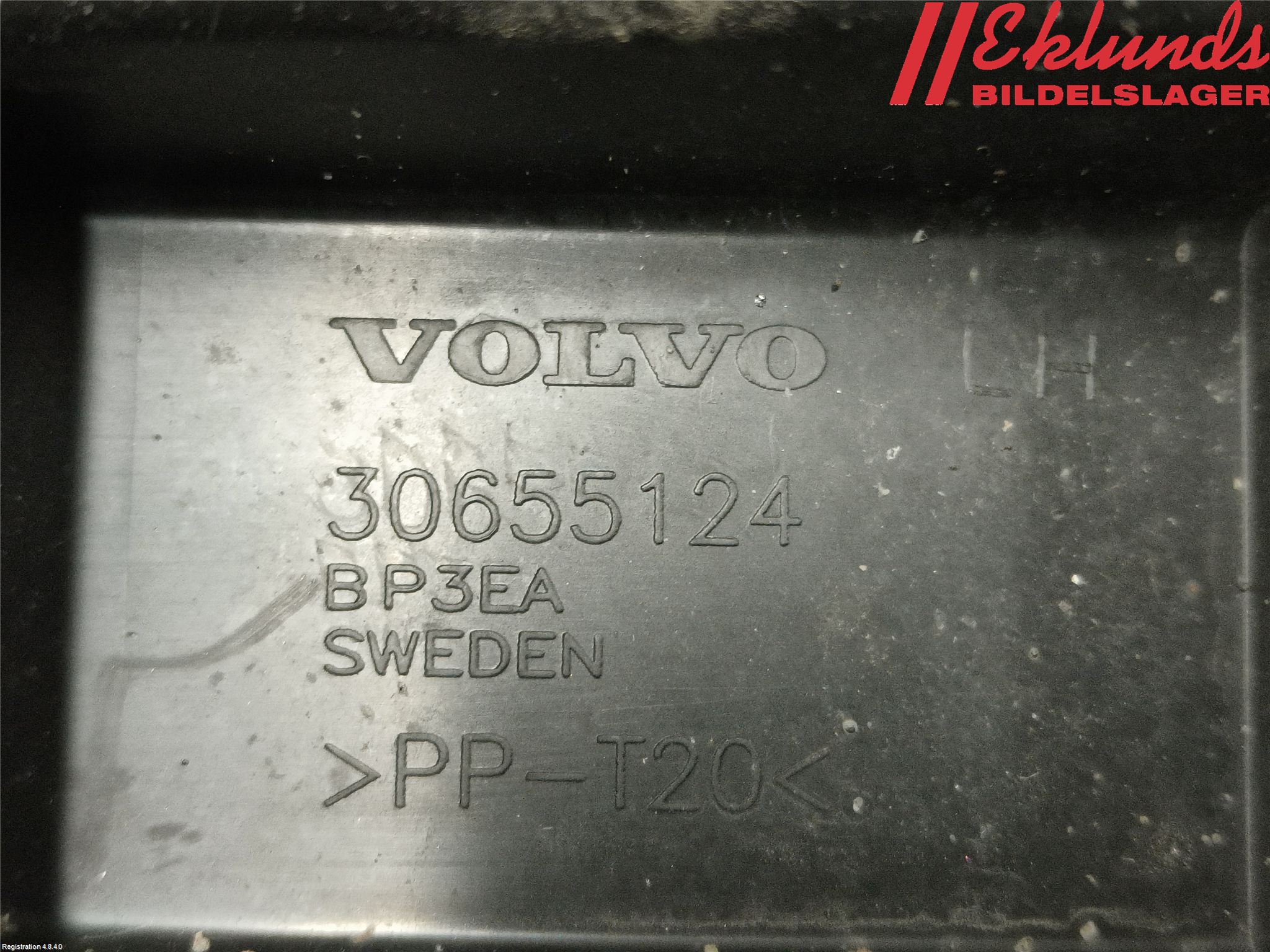 Volvo S80 07-13 Stötfångarfäste Bak Vä