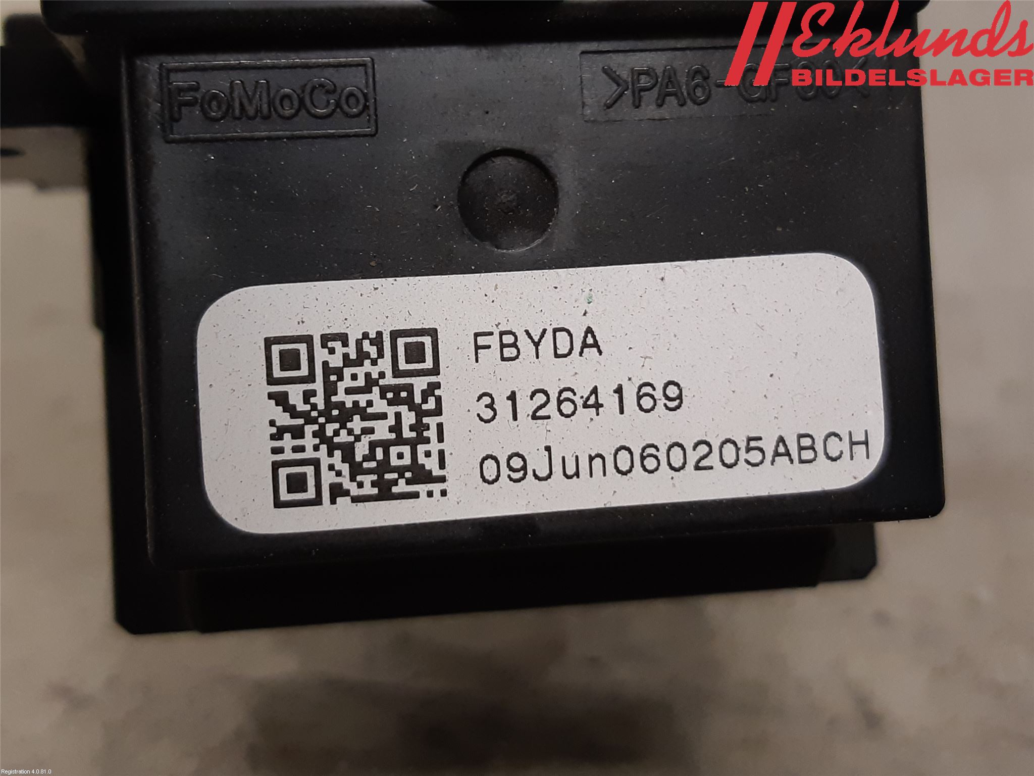 Volvo XC60 09-13 Spak Torkar-Spolomk