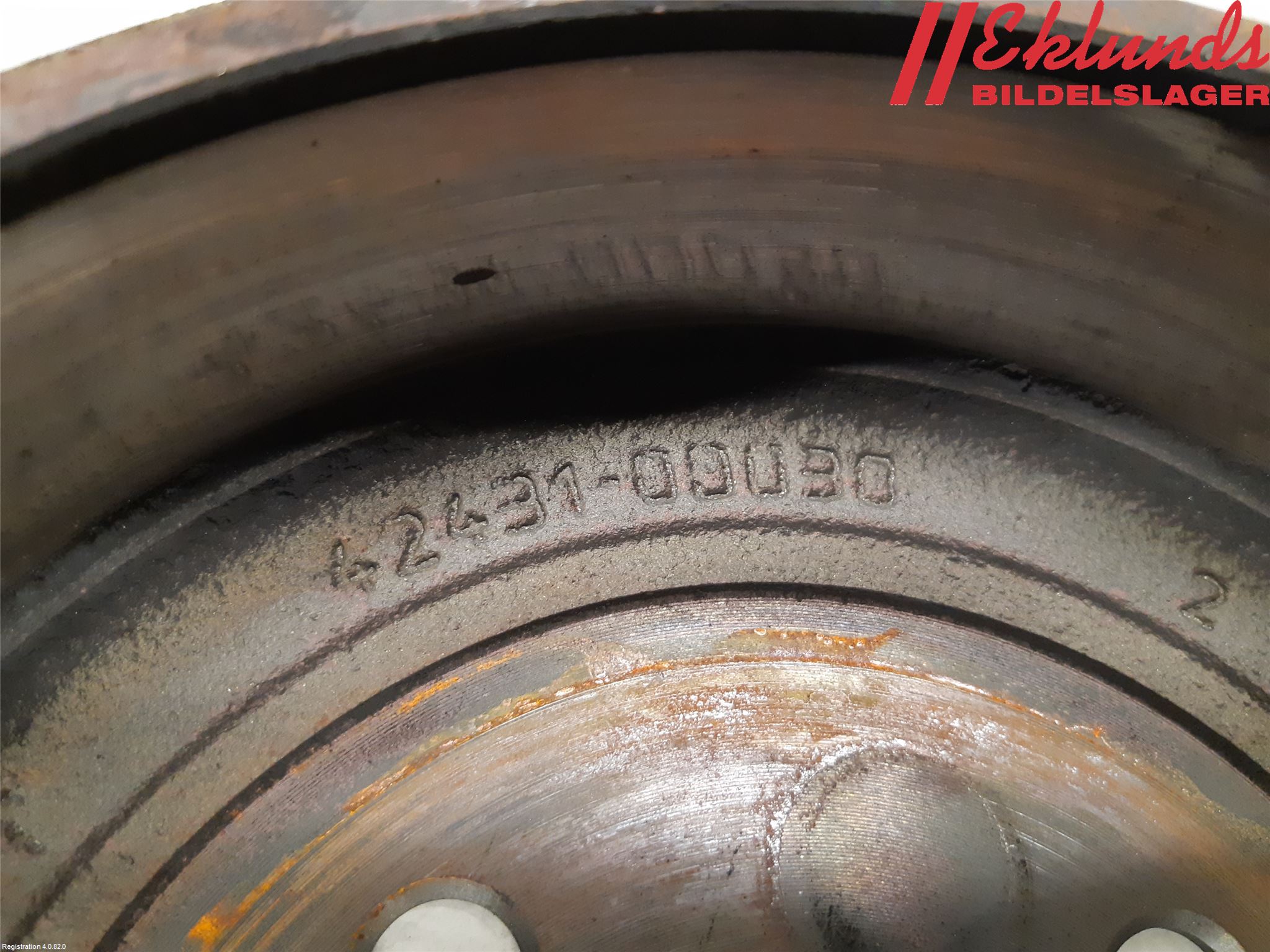 Toyota YARIS XP130 15-20 Bromstrumma Bak